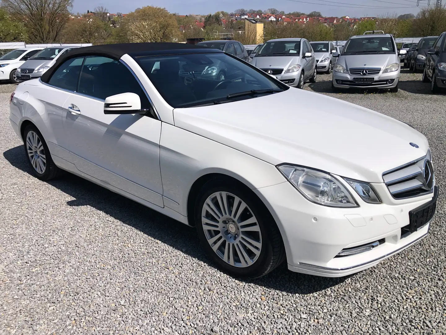 Mercedes-Benz E 350 CDI Cabriolet BlueEFF. ELEGANCE*Voll*2.Hand* Weiß - 2