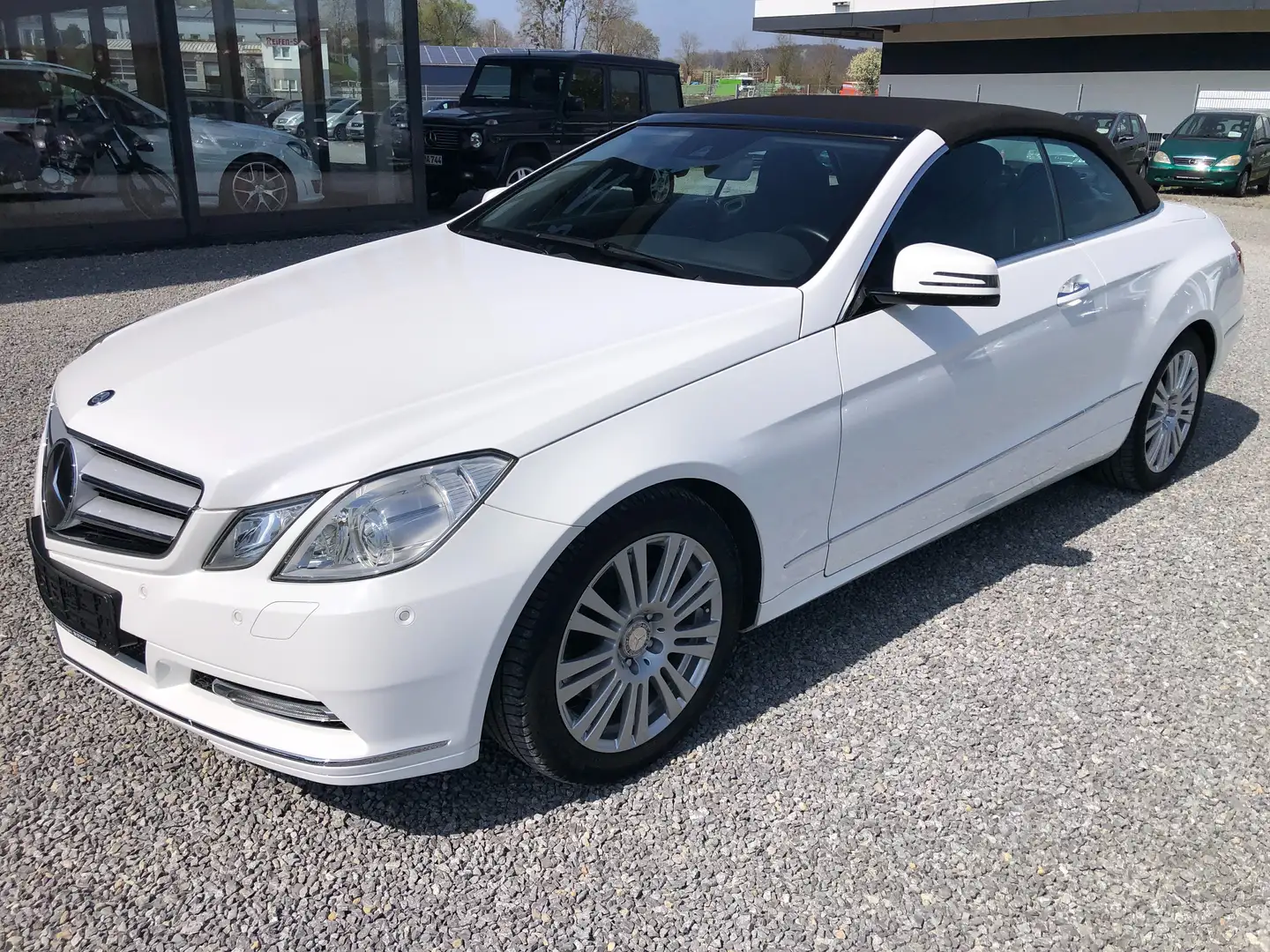 Mercedes-Benz E 350 CDI Cabriolet BlueEFF. ELEGANCE*Voll*2.Hand* Weiß - 1