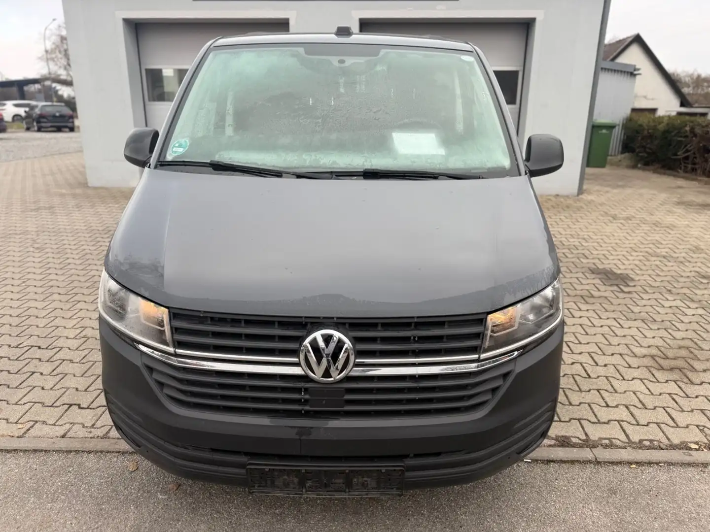Volkswagen T6 Transporter T6.1 Transporter Kasten I Flügeltüren I 3-Sitzer Grau - 2