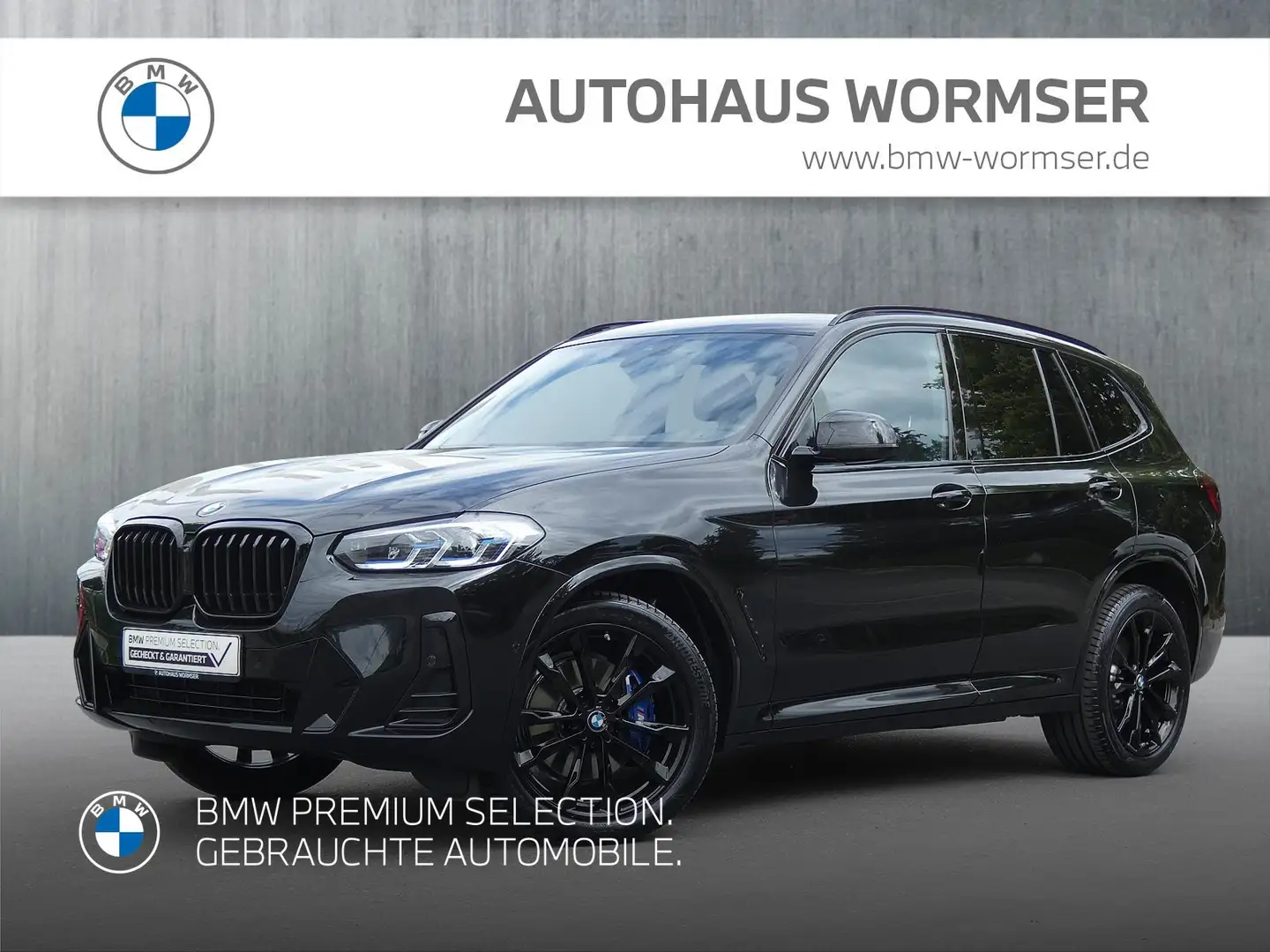 BMW X3 xDrive20d ZA M Sportpaket Head-Up HK HiFi Schwarz - 1