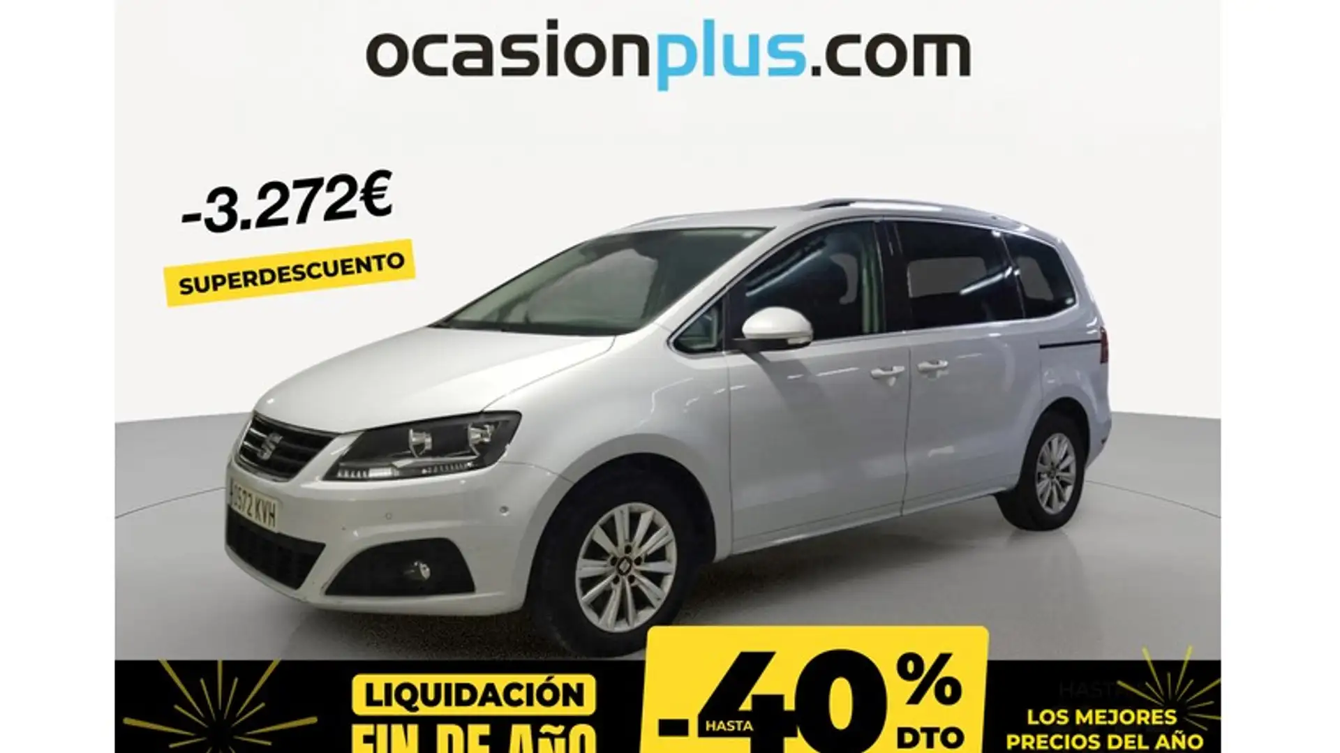 SEAT Alhambra 2.0TDI CR S&S Style DSG 150 Plateado - 1
