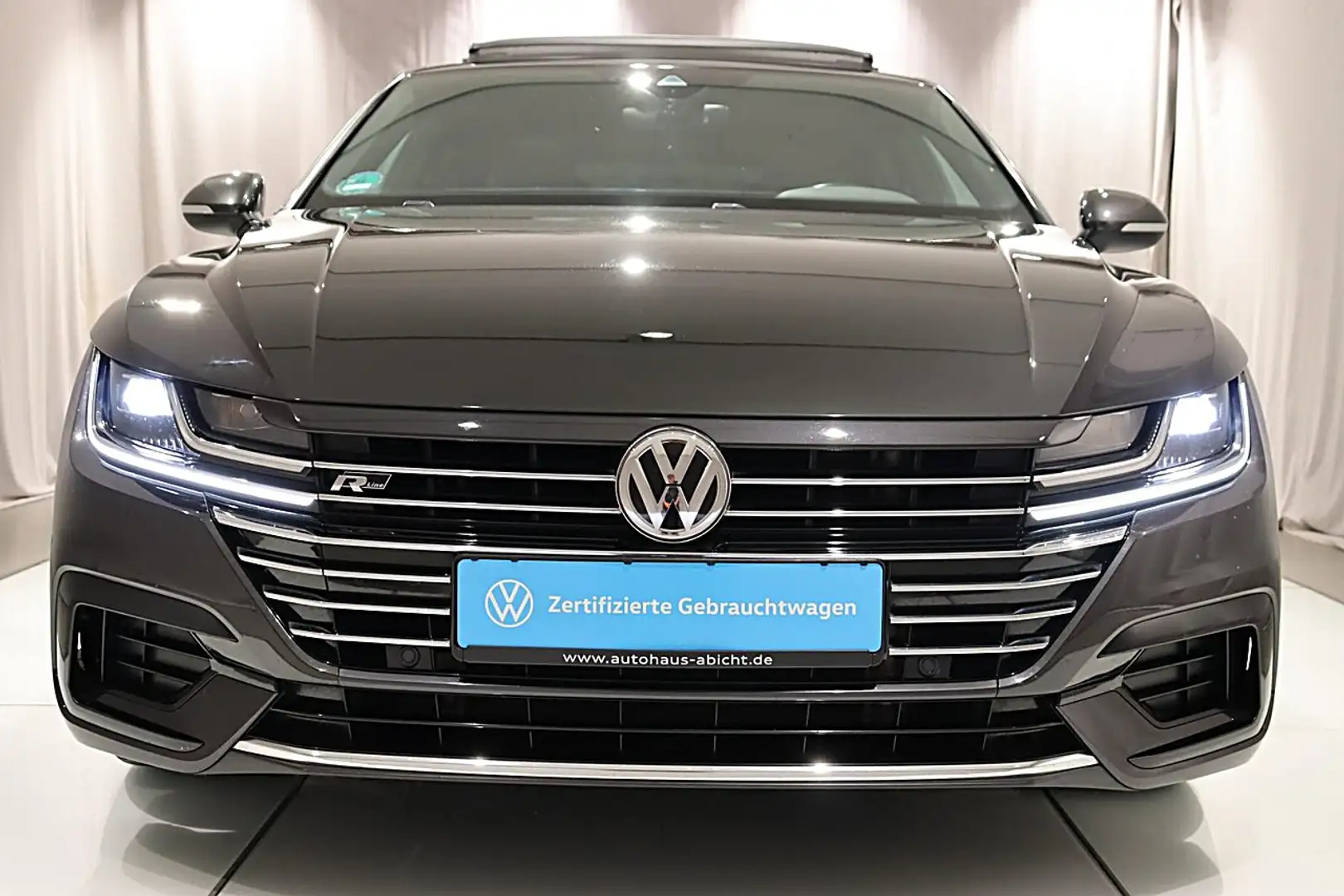 Volkswagen Arteon R-Line 2.0 TDI 190PS 4M STANDHZ PANO LED Klima Gris - 2