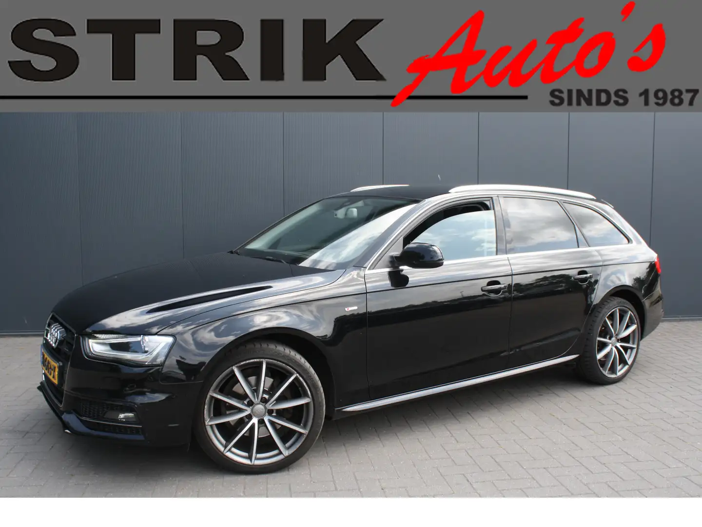 Audi A4 Avant 2.0 TDI 150PK EURO 5 S Edition - AUTOMAAT - Zwart - 1