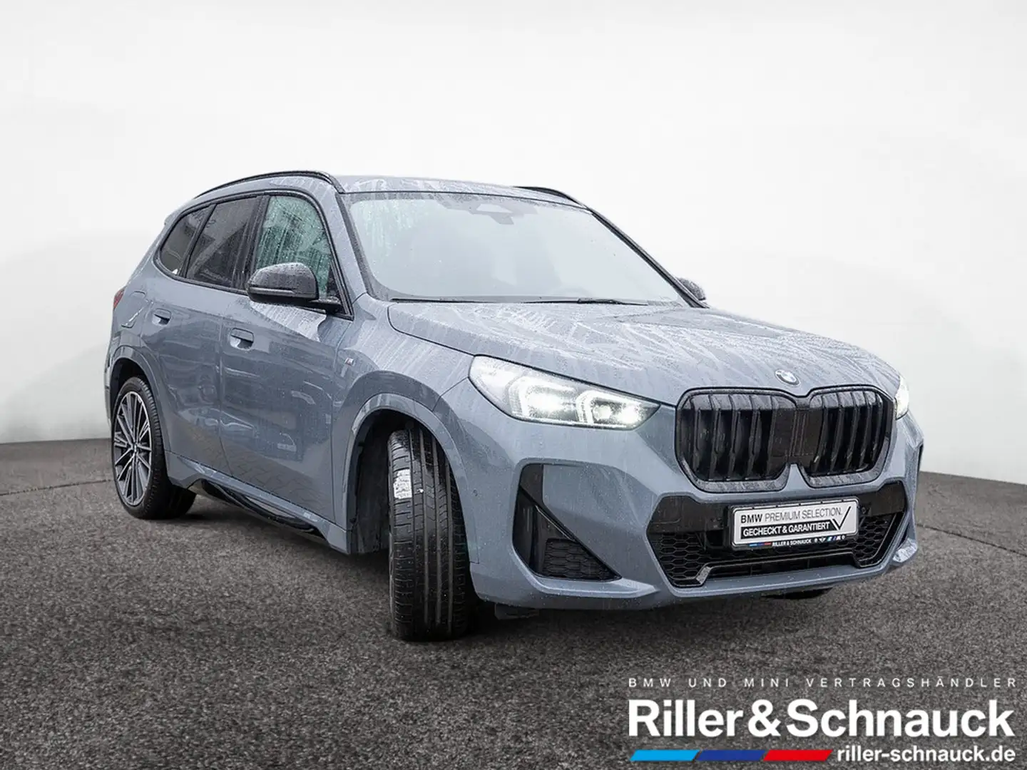 BMW X1 xDrive 23d M-Sport H/K NAVI AHK ACC LED Grau - 2