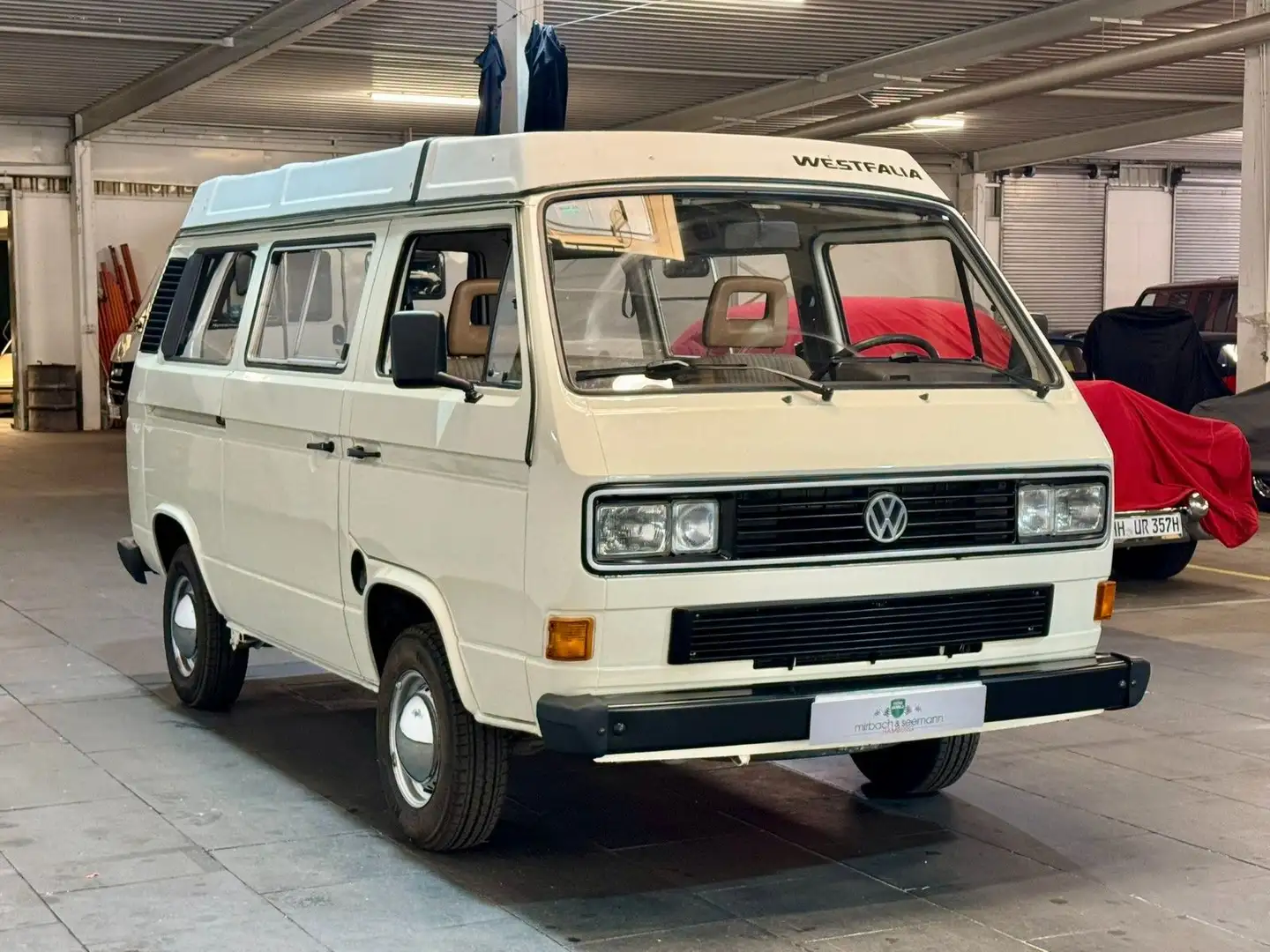 Volkswagen T3 Multivan Westfalia 1.6 Diesel, rostfrei, 1A Weiß - 2