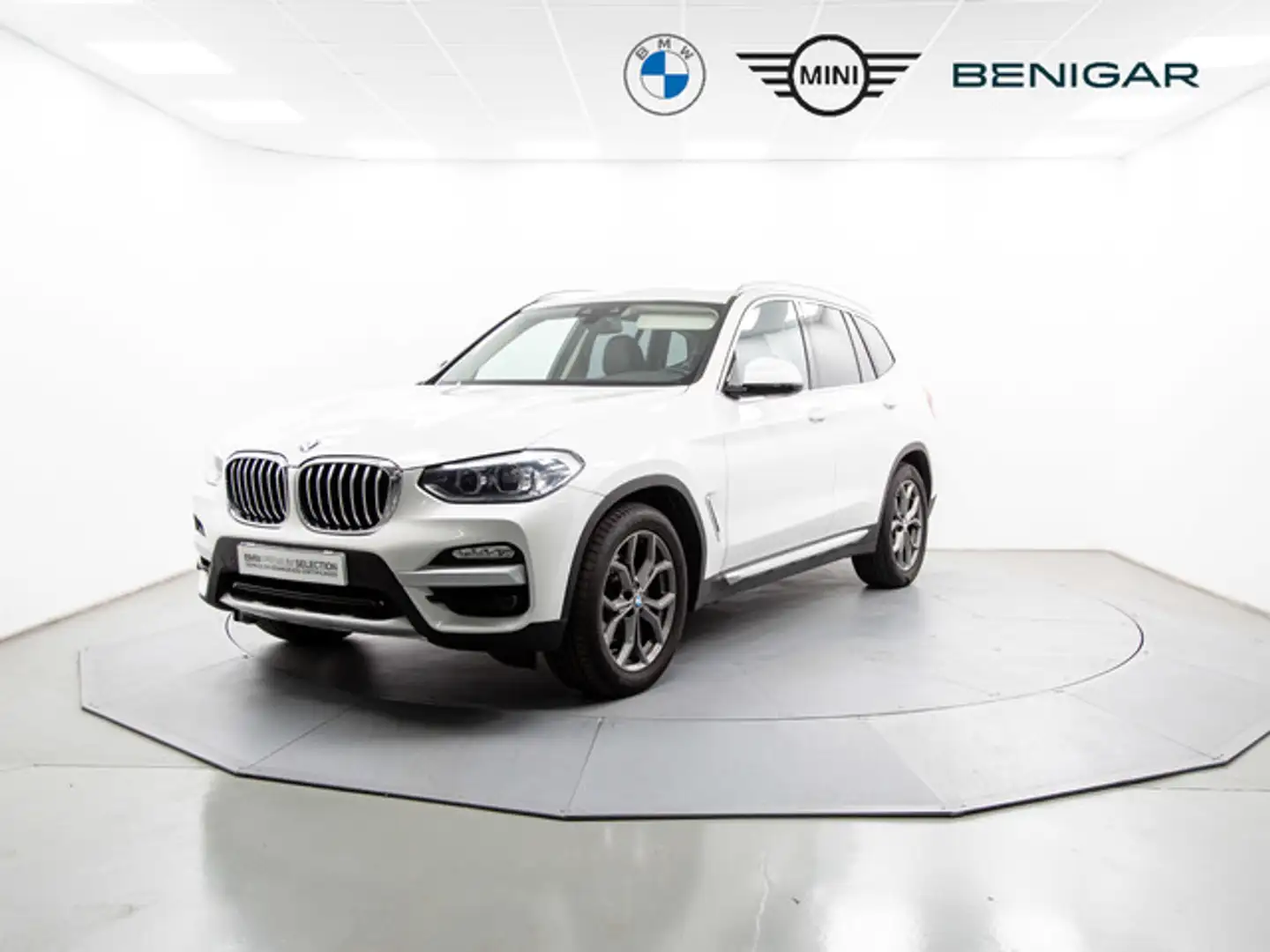 BMW X3 xDrive 20dA Blanc - 1