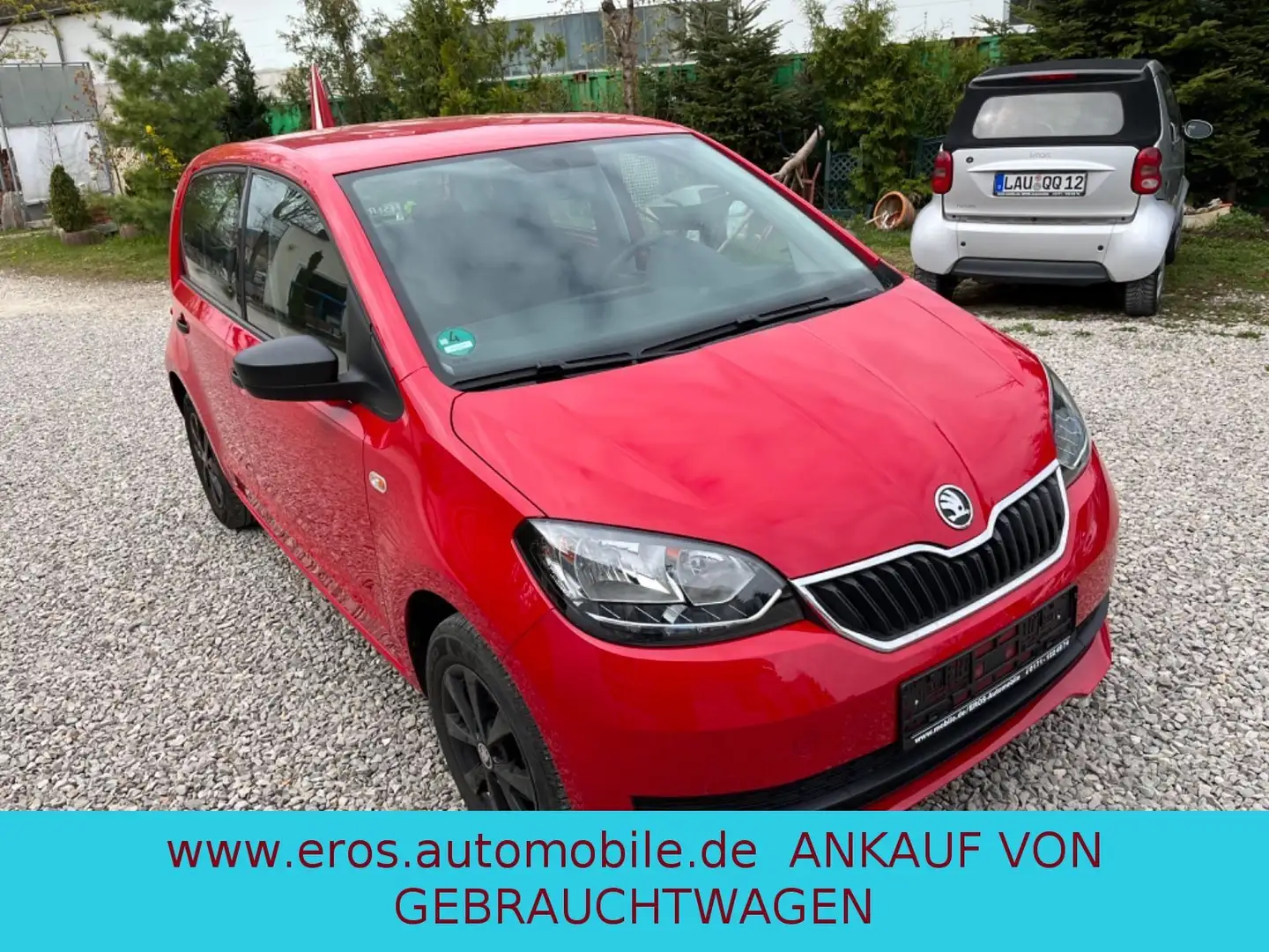 Skoda Citigo Cool Edition/KLIMA/SERVO/EURO6 Rojo - 1