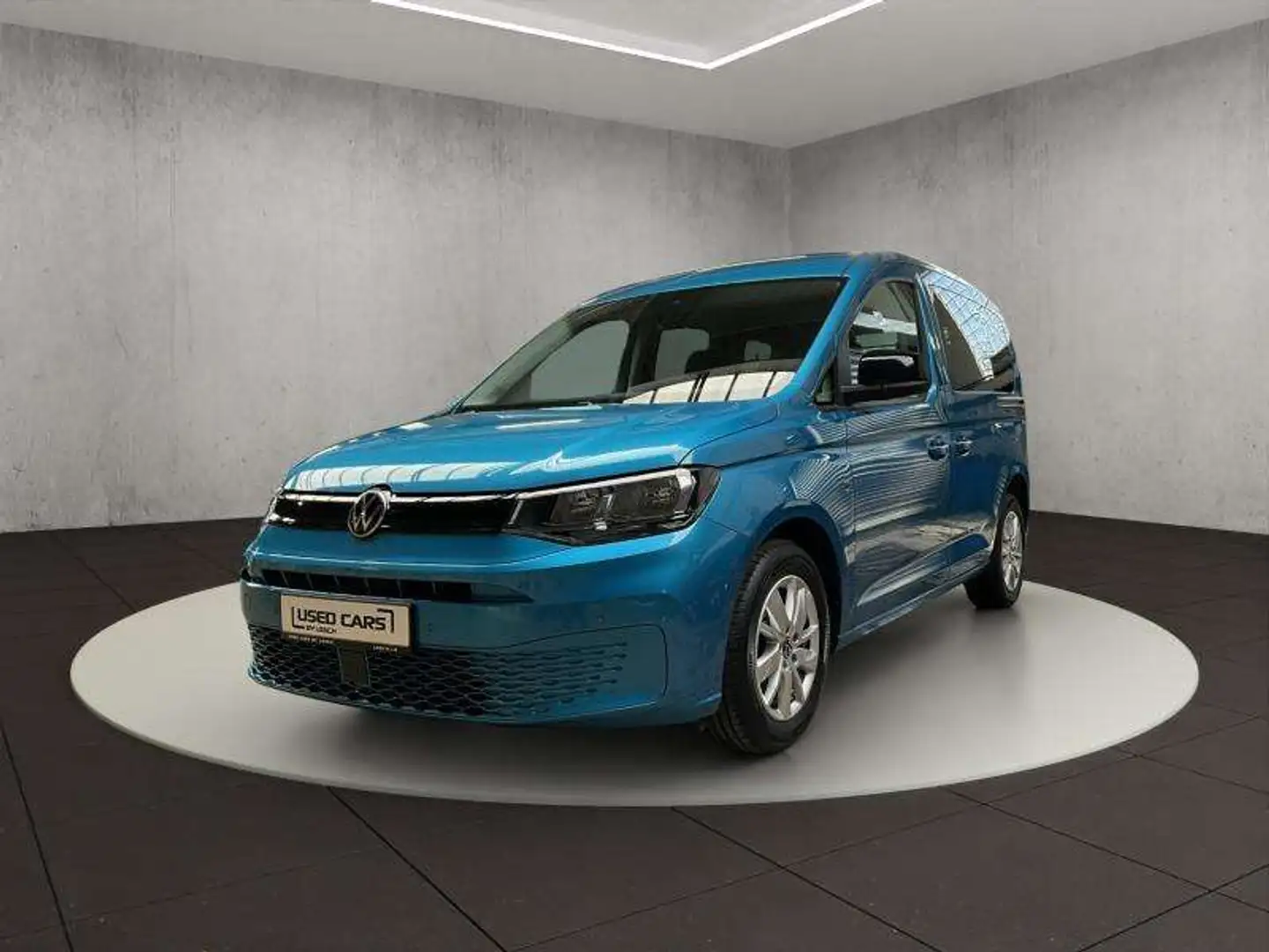 Volkswagen Caddy RearView+LaneAss+Navi Blauw - 1