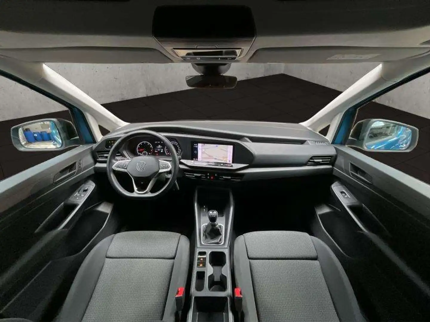 Volkswagen Caddy RearView+LaneAss+Navi Bleu - 2