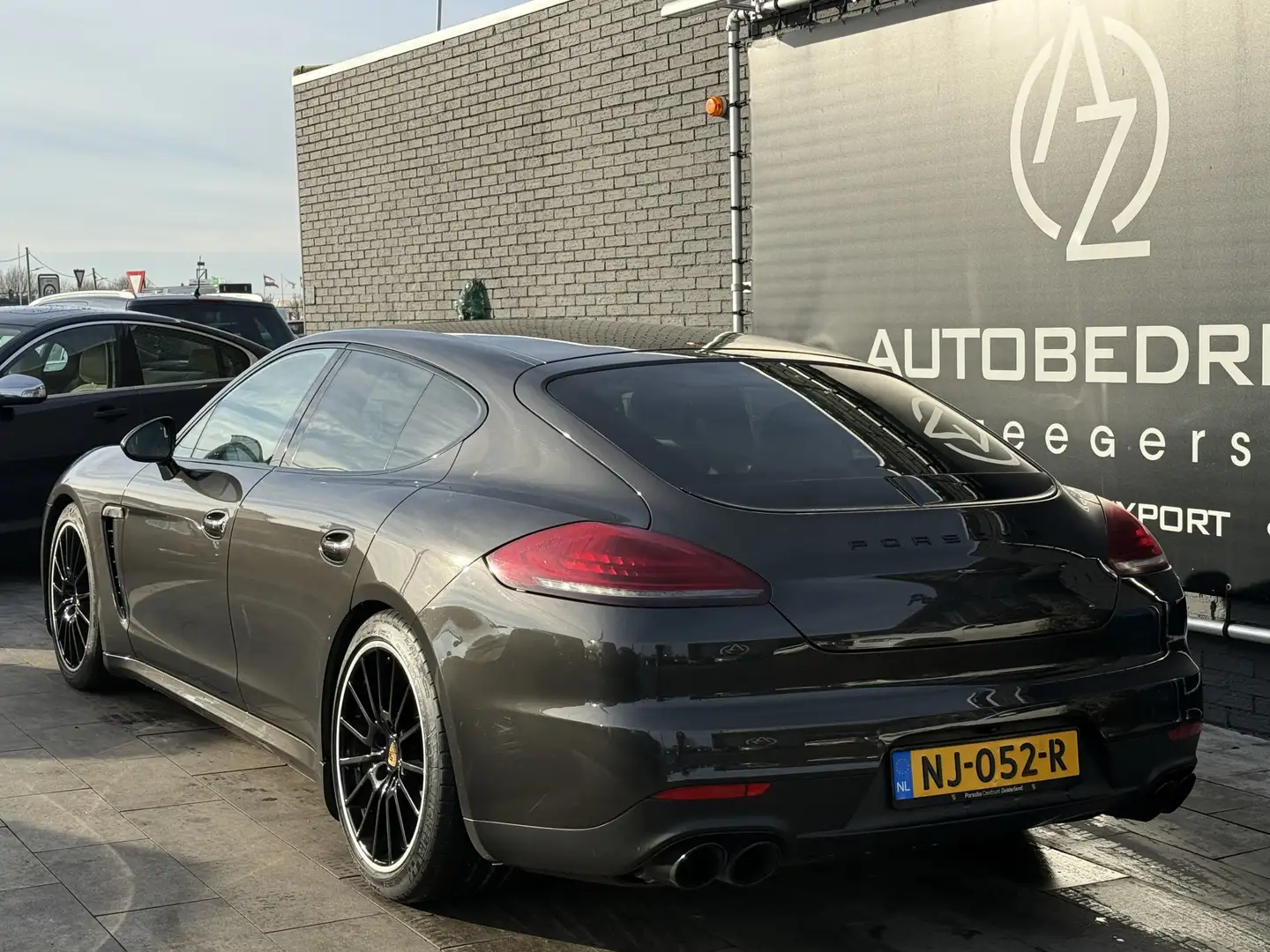 Porsche Panamera 4.8 Turbo Schuifdak*Sport Sound*Limited* Gris - 2