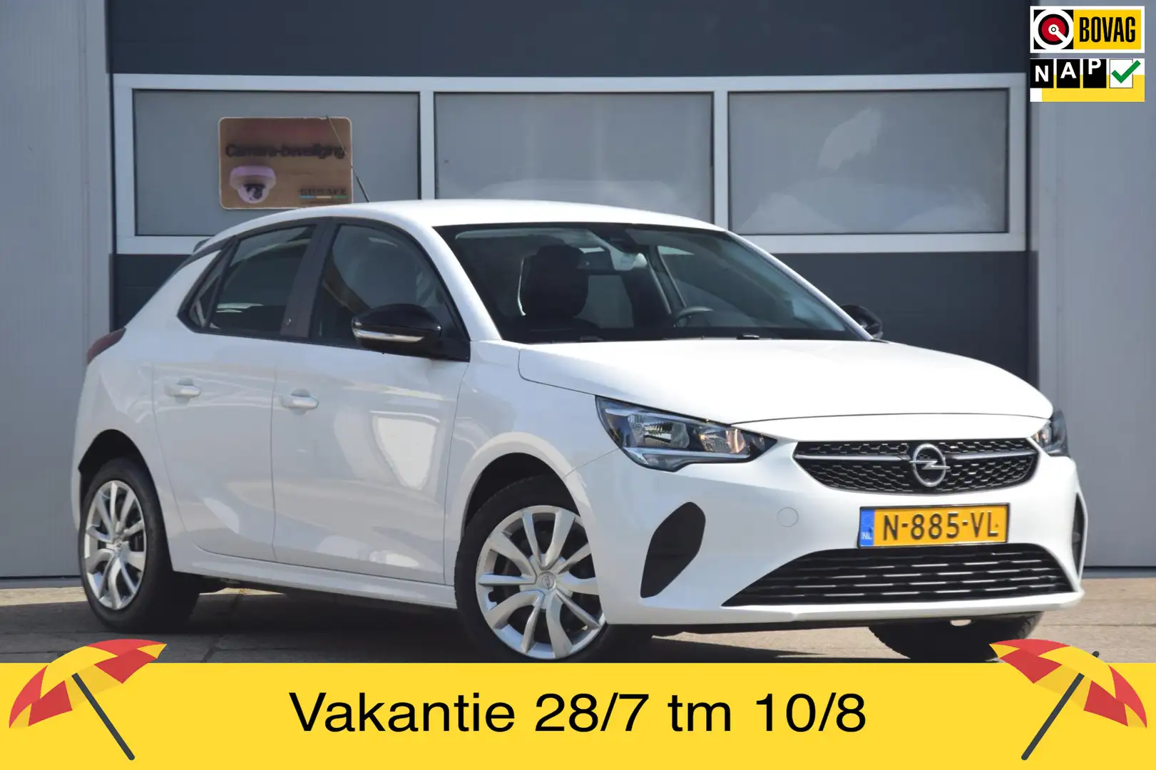 Opel Corsa-e Edition 50 kWh DECEMBER 2021/FASE 3! Alb - 1