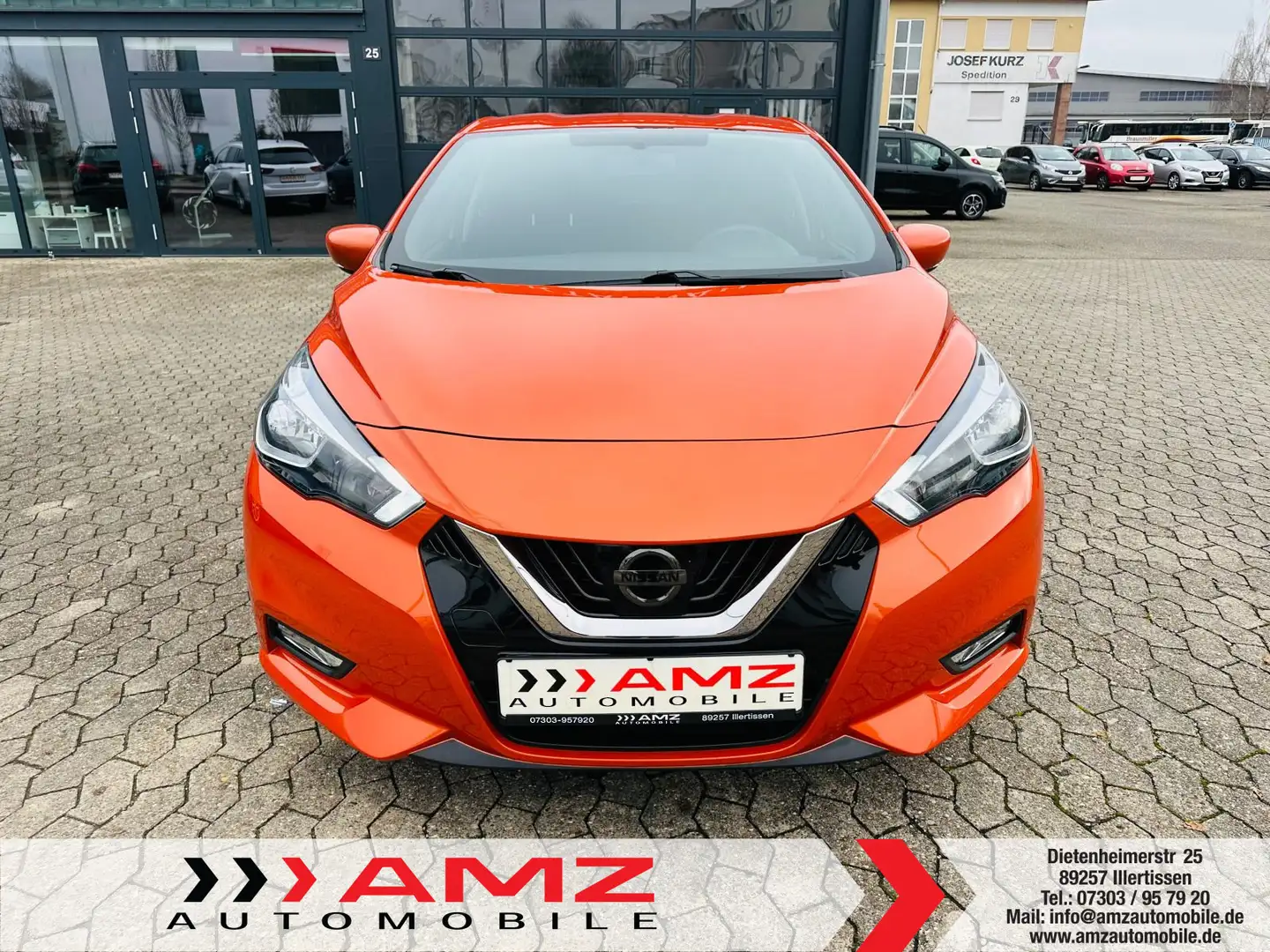 Nissan Micra 1.0 N-WAY SHZ DAB Bluetooth Kam CarPlay PD Arancione - 2