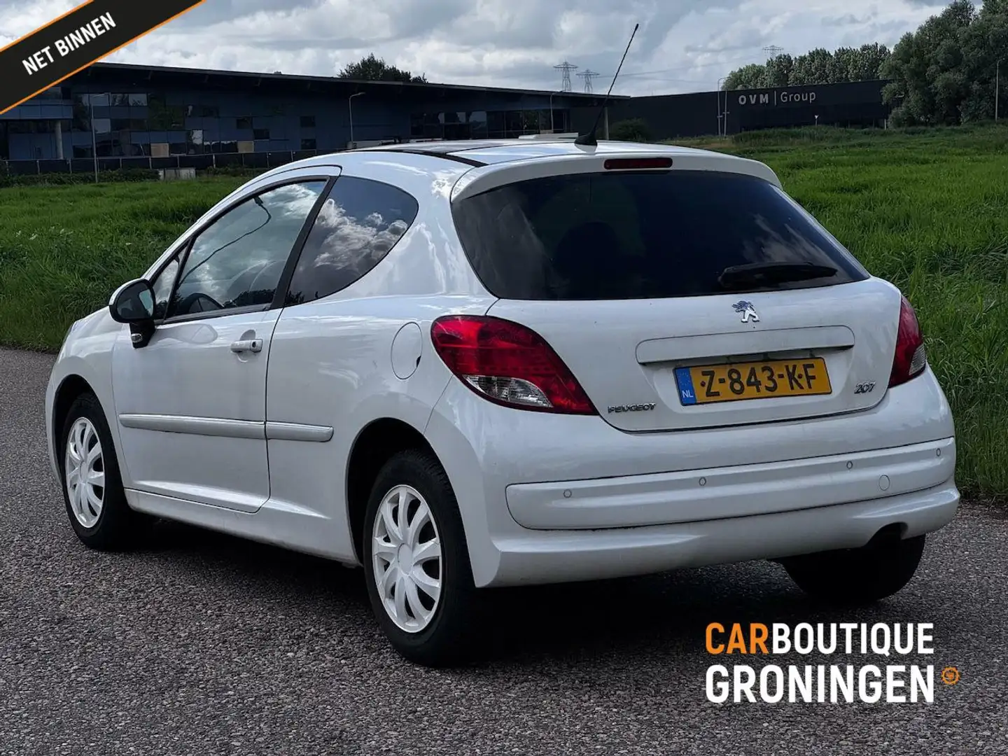 Peugeot 207 1.6 HDiF XS | PANO | CLIMA | EXPORT White - 2