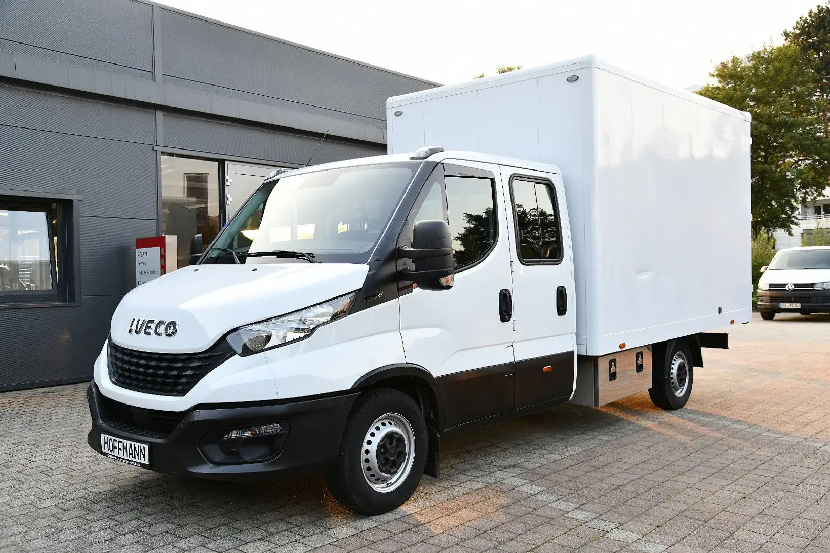 Iveco DoKa Doppelkabine Koffer 35S160 Klima LANG Blanco - 2