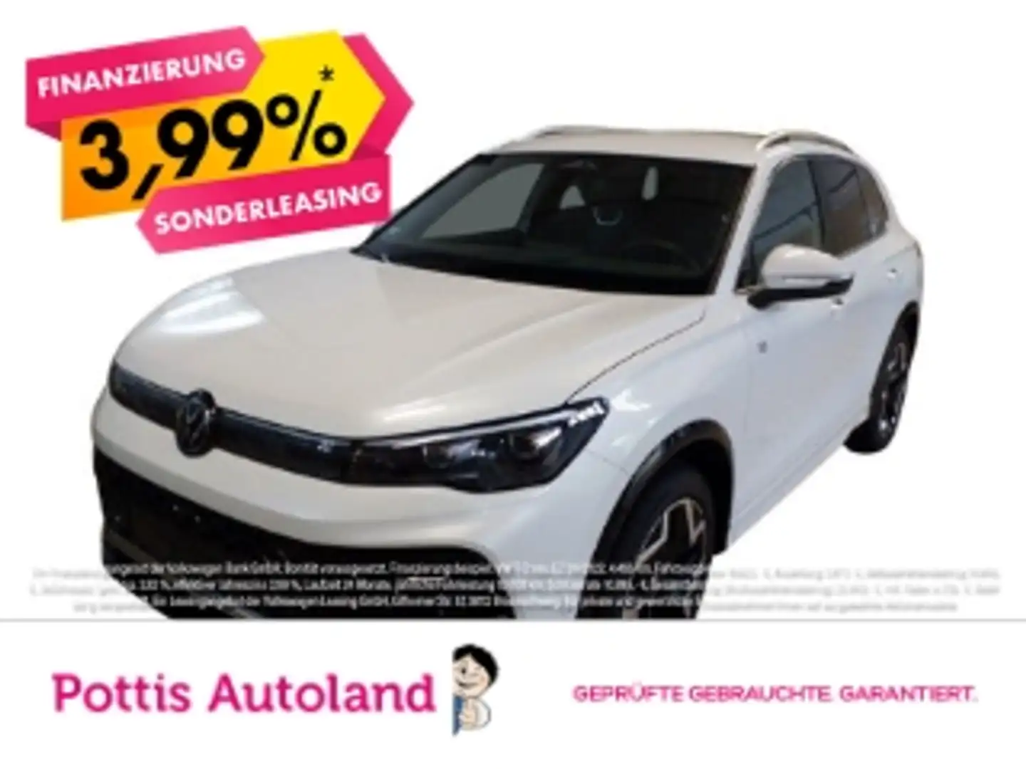 Volkswagen Tiguan 2.0 TDI DSG R-LINE NAVI AHK KAMERA PDC Blanc - 1