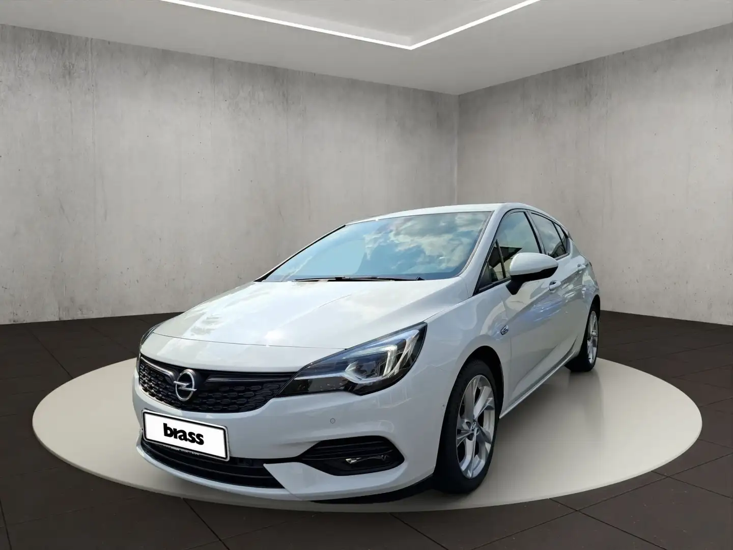 Opel Astra GS Line Blanc - 1