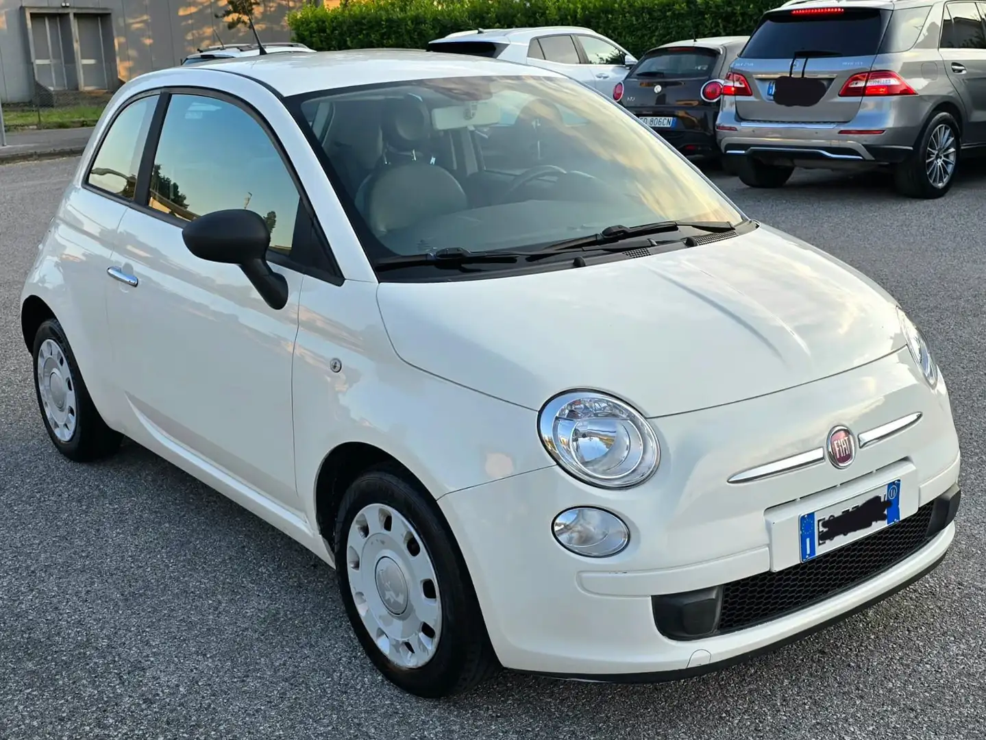 Fiat 500 Fiat 500 benzina 1.2 Ok Neopatentati Bianco - 1