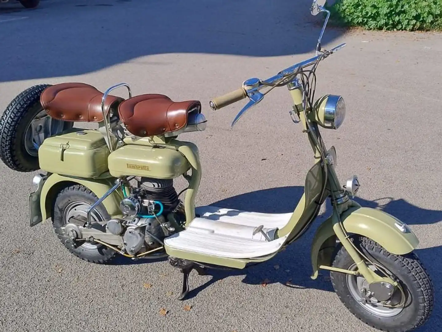 Lambretta D 125 Verde - 2