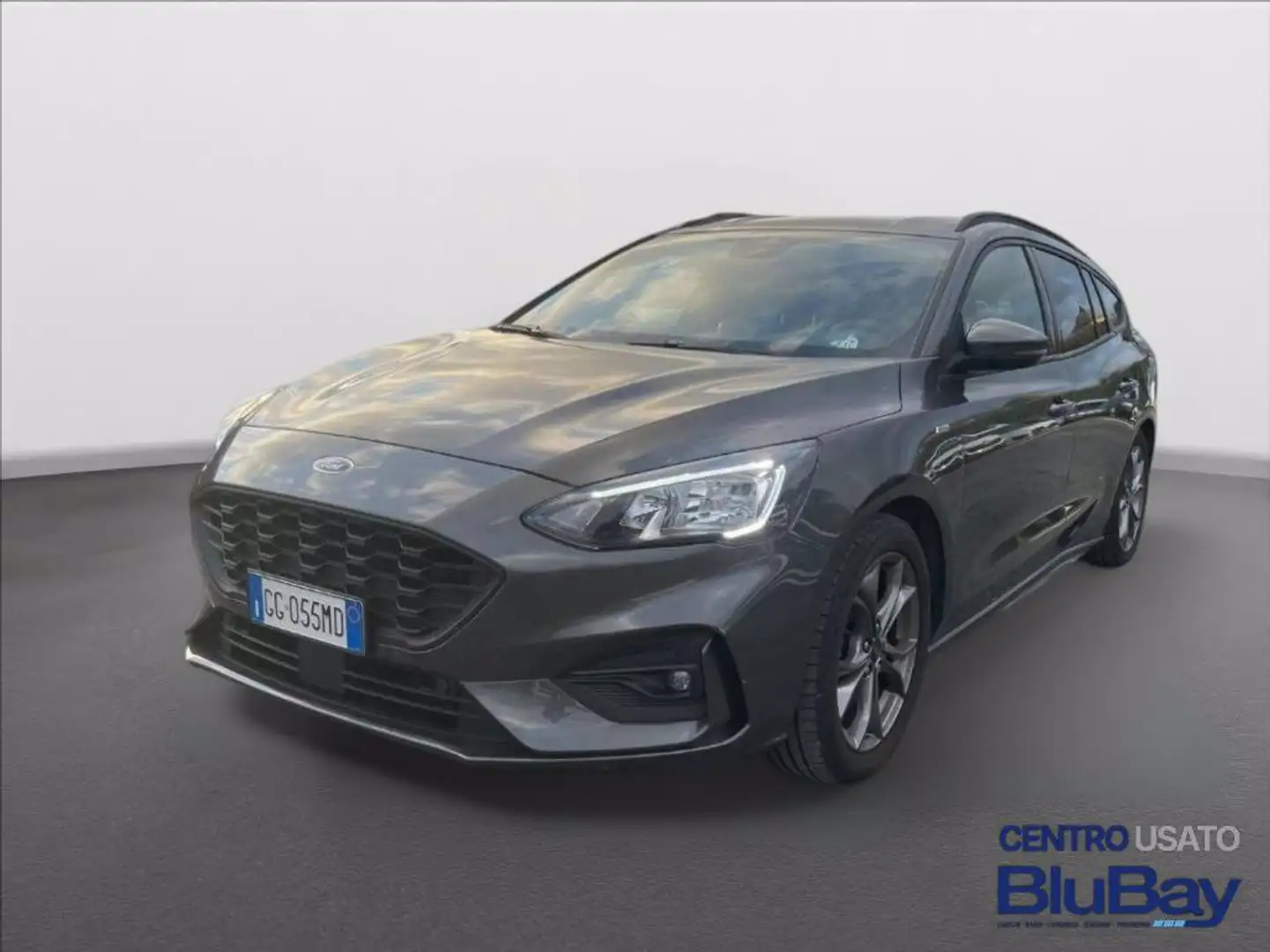Ford Focus 1.0 EcoBoost Hybrid 125 CV SW ST-Line Gris - 1