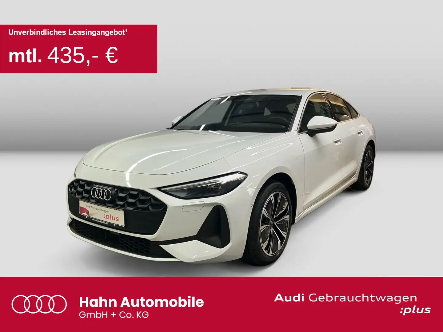 Audi A5 TFSI quattro AHK-Vor Navi CAM Carpl Weiß - 1