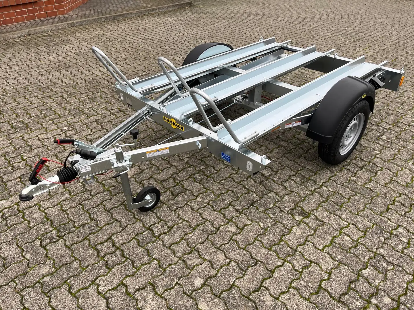 Humbaur Motorradanhänger HM 102113 1,0t Motorradtranspo... - 1