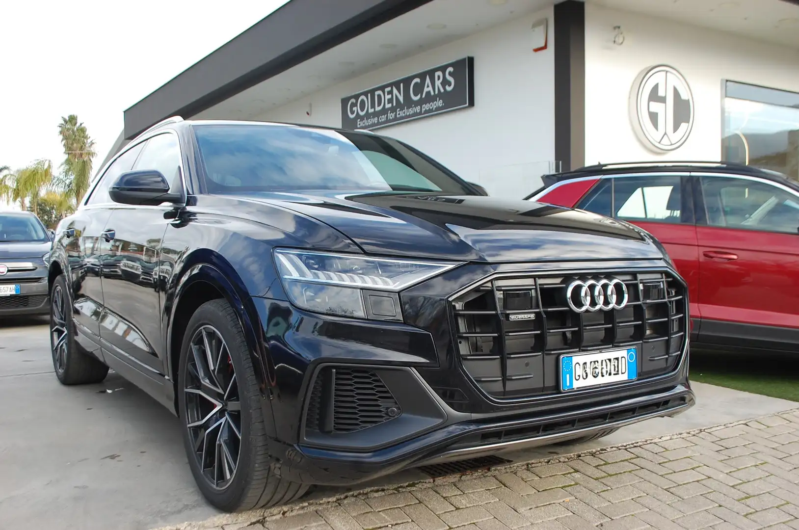 Audi Q8 50 3.0 tdi mhev 286CV S Line quattro tiptronic Nero - 1