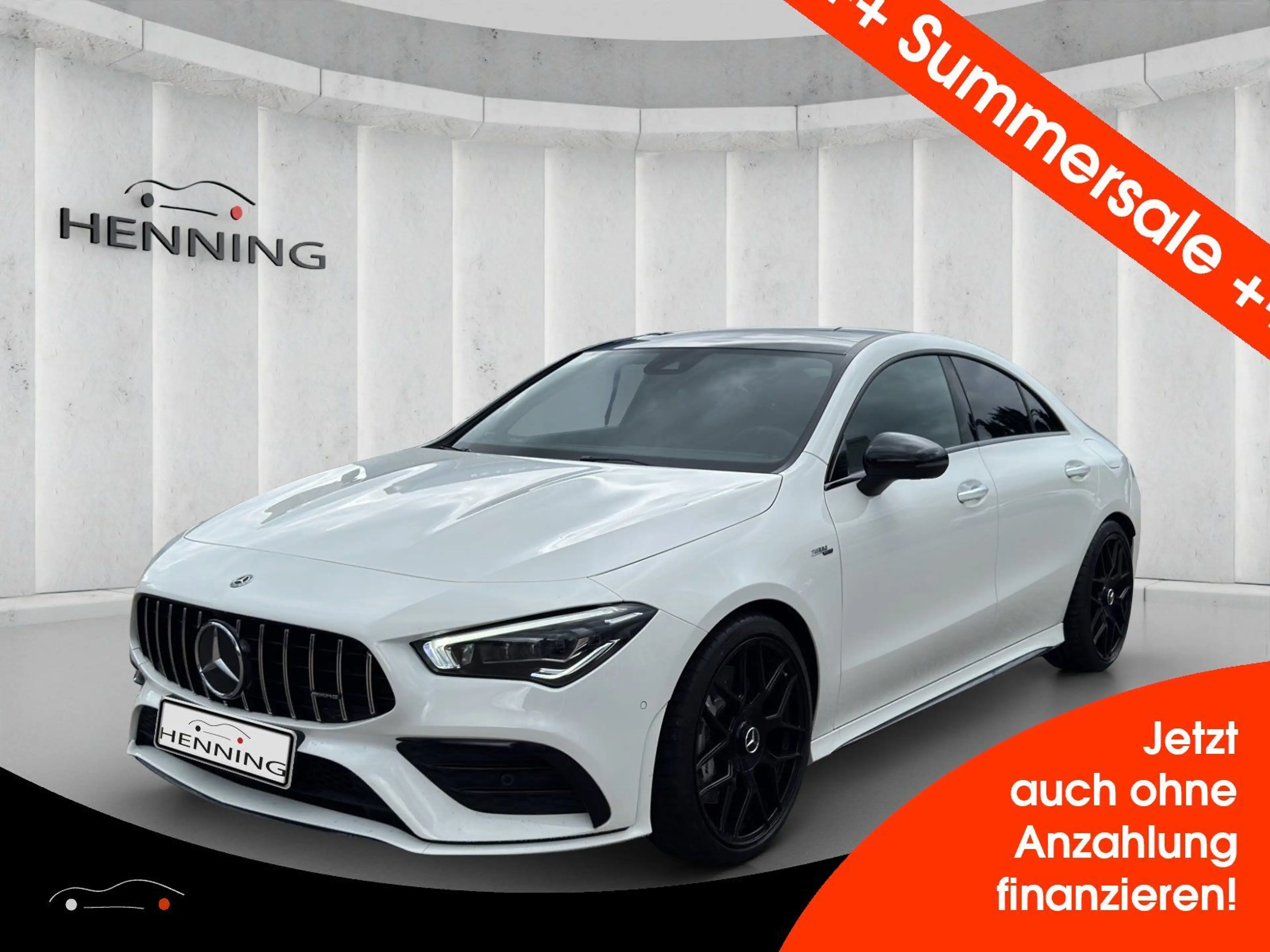 Mercedes-Benz CLA 35 AMG 4M Coupé Night Pano Burm Multibea 19"