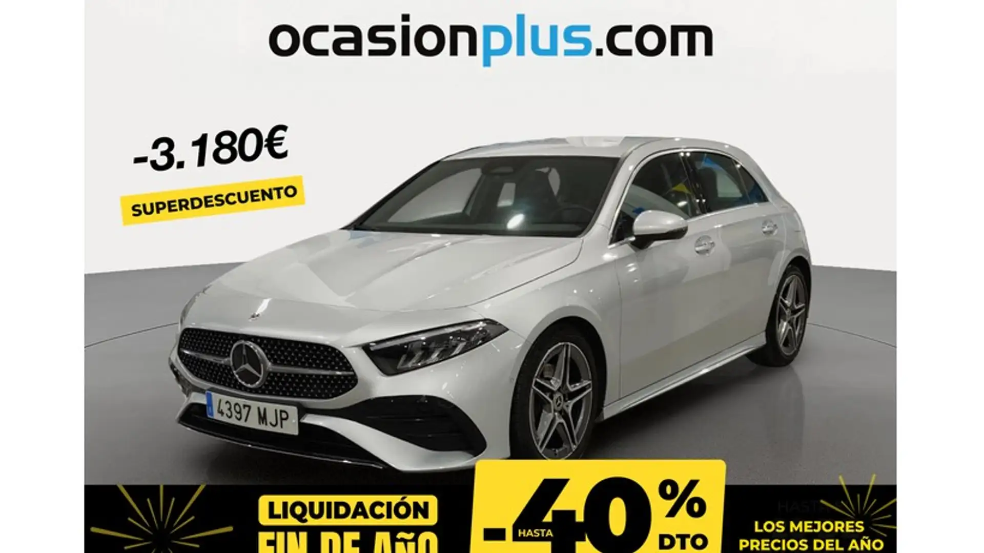 Mercedes-Benz A 200 200d Progressive Line Advanced 8G-DCT Argent - 1