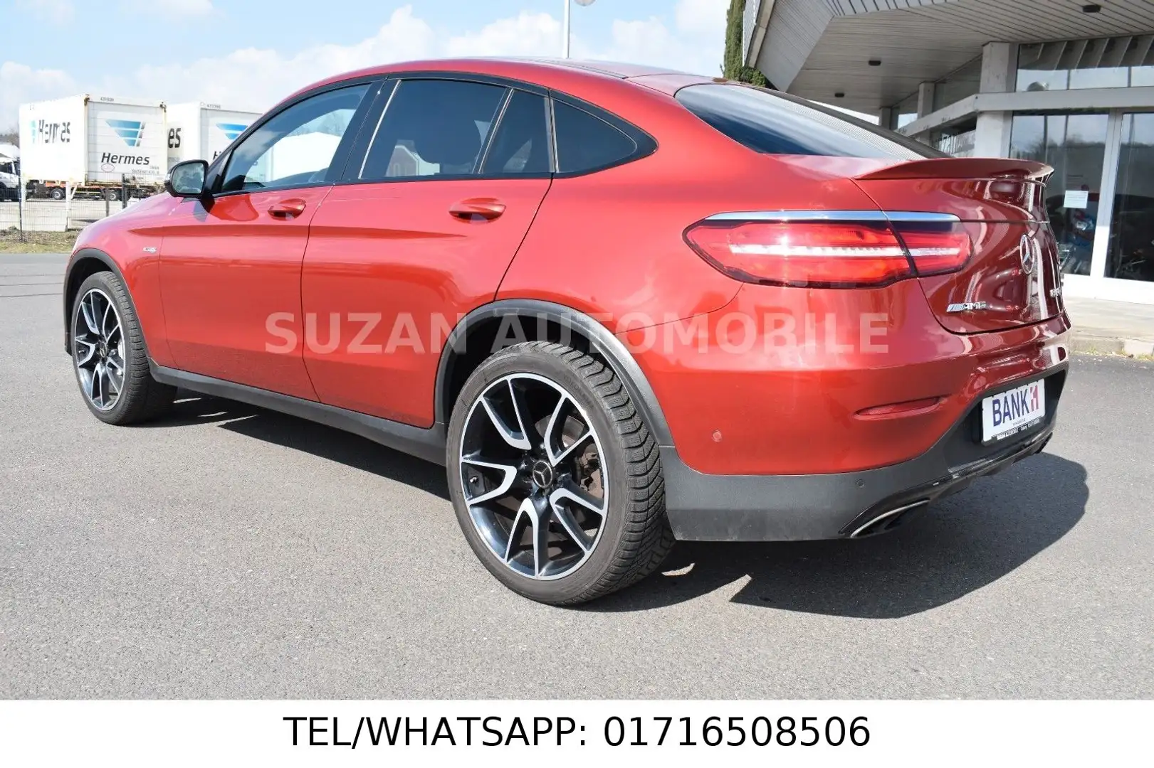 Mercedes-Benz GLC 43 AMG Coupe 4Matic *TÜV NEU*SHD*21"AMG* Rojo - 2