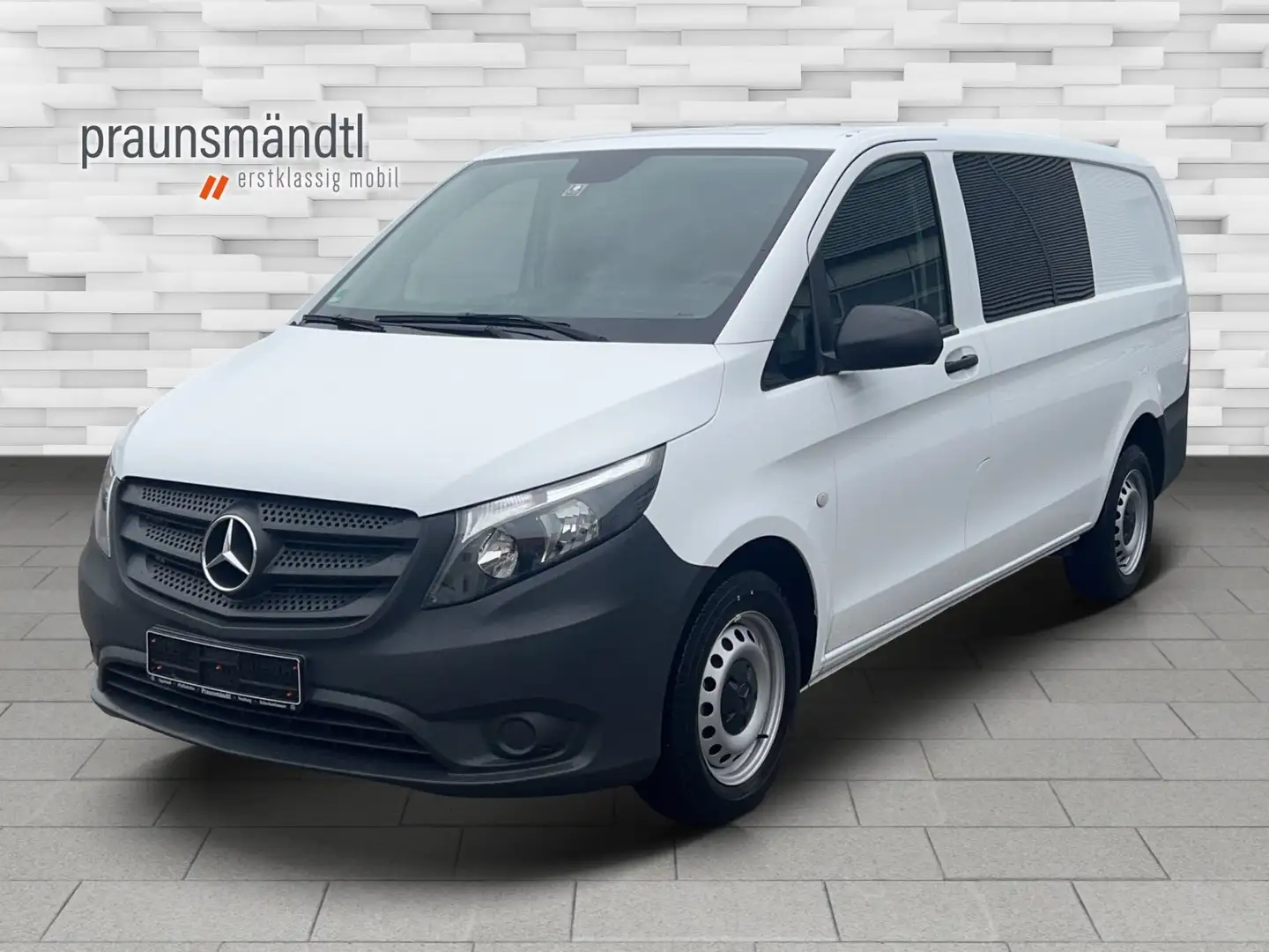 Mercedes-Benz Vito 110 Mixto Lang AHK Klima DAB Kamera Holzbo. Wit - 1