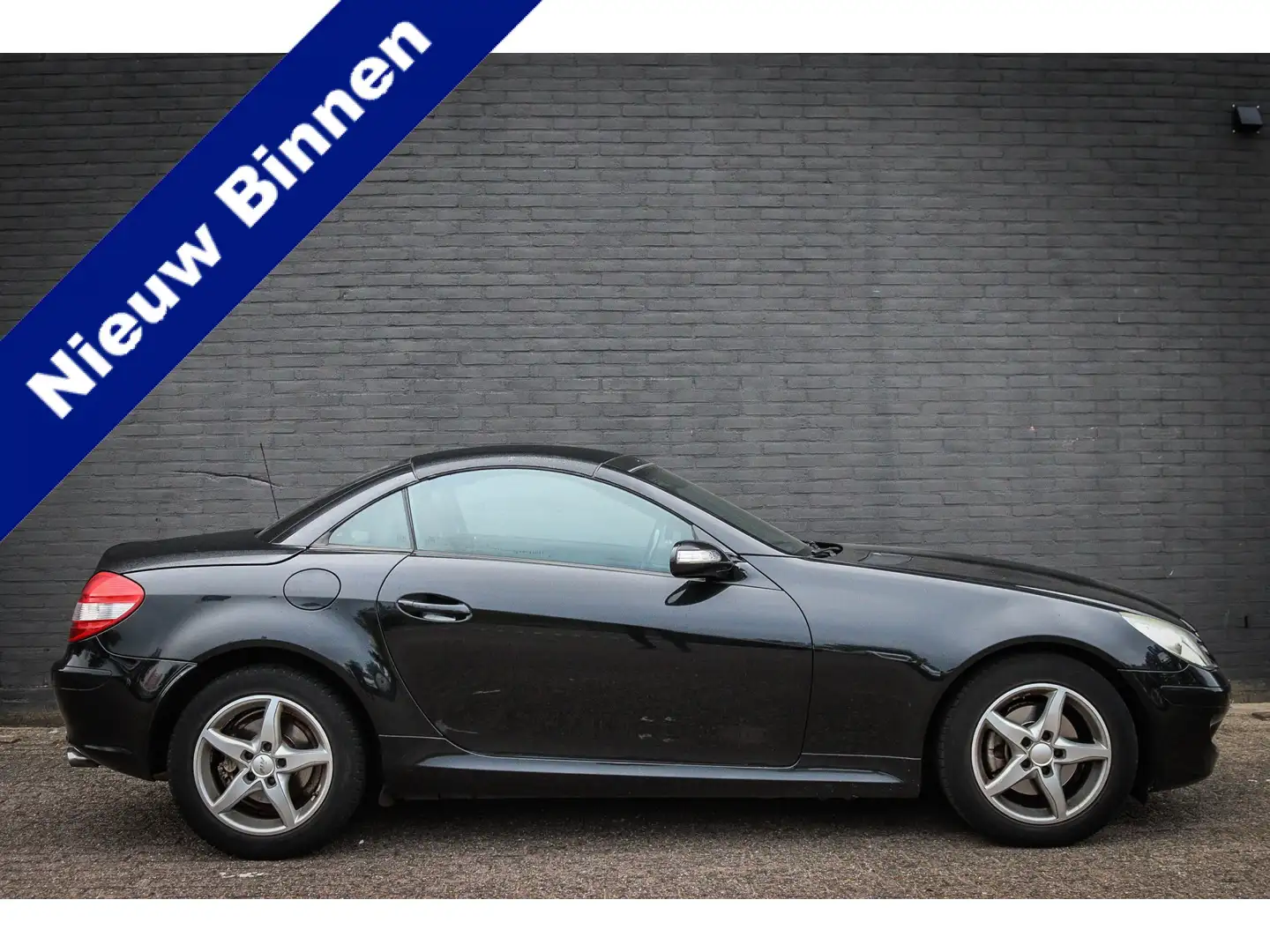 Mercedes-Benz SLK 200 K. Net binnen; Jouw droomauto? Zwart - 1