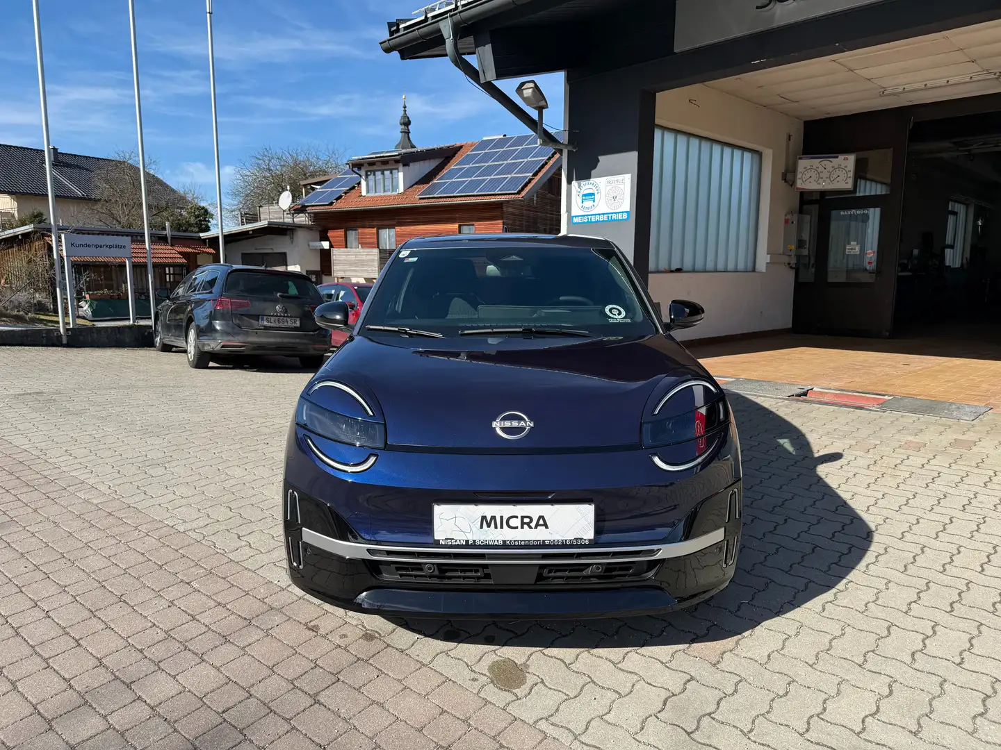 Nissan Micra EV Advance 52 kWh mit Finanzierg. EUR 27.290,-- Blau - 2