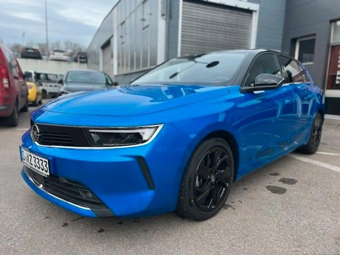 Opel Astra L Elegance 1,2 Turbo Automatik Blau - 1