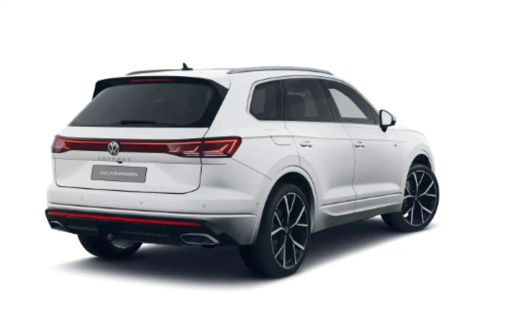 Volkswagen Touareg R-Line 4M 3.0TDI 210kW*PANO*AHK*KAM*DYN* Weiß - 2