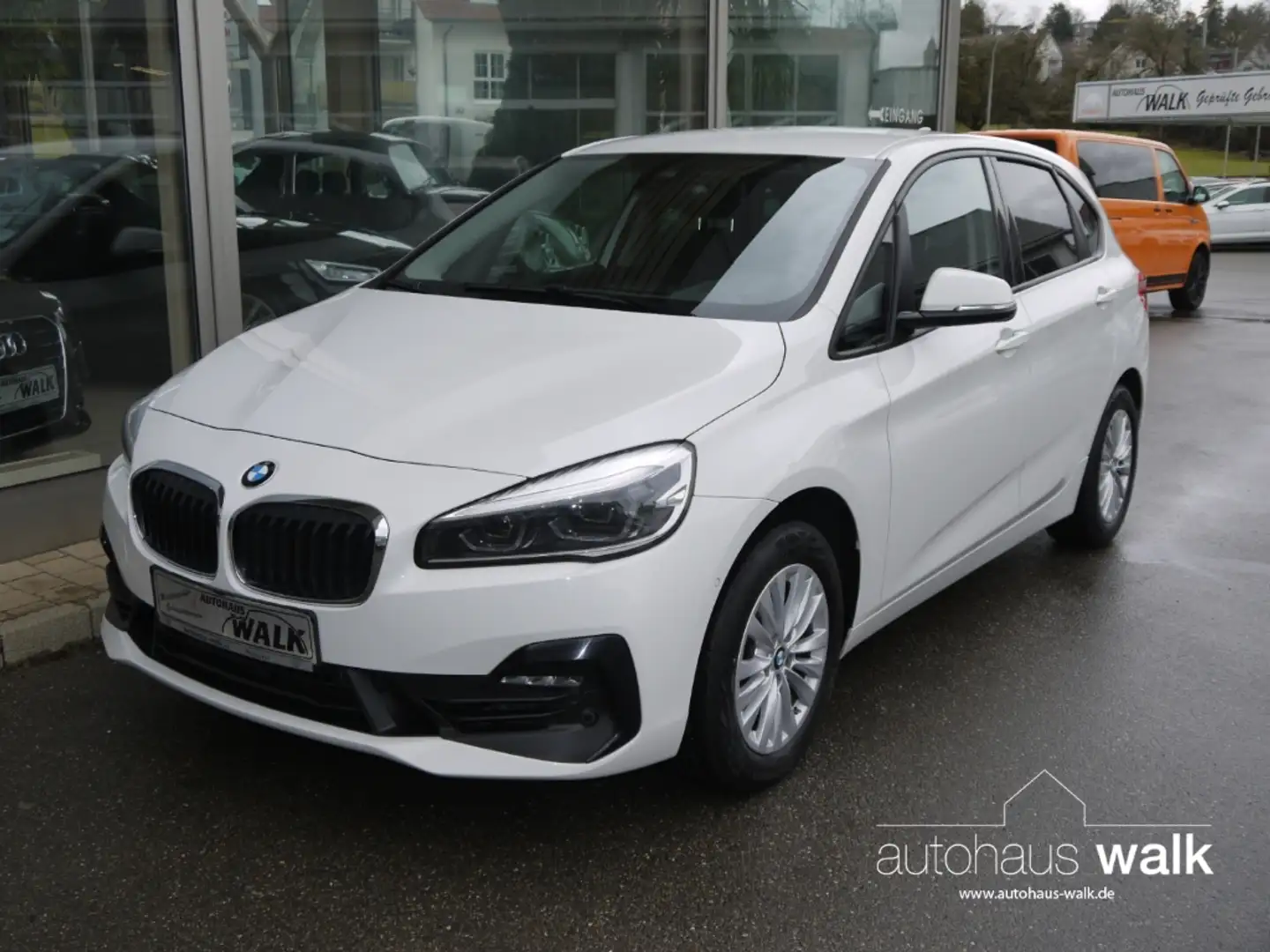 BMW 218 Active Tourer Advantage NAVI AHK LED PDC Park-Assi Blanco - 2