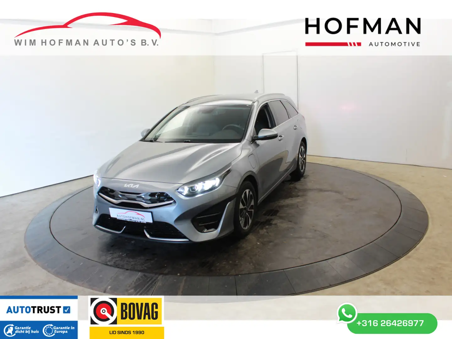 Kia Ceed SW / cee'd SW Sportswagon 1.6 GDI PHEV DynamicPlusLine SOH 100% Gris - 1