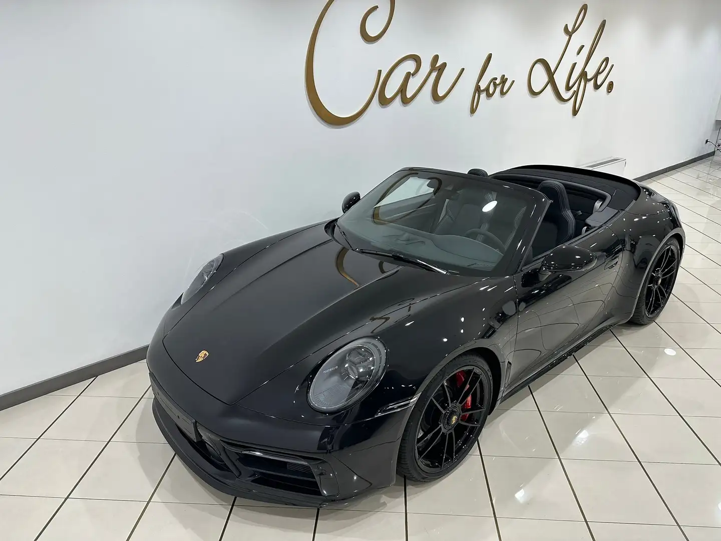 Porsche 992 Cabriolet 3.0 Carrera 4 GTS IVA ESPOSTA Černá - 2