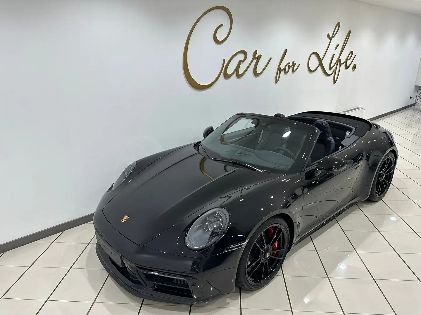 Porsche 992 Cabriolet 3.0 Carrera 4 GTS IVA ESPOSTA Černá - 1