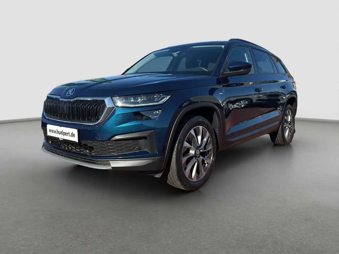 Skoda Kodiaq 2.0 CLEVER 4X4 AHK ACC LM19 E-KLAPPE NAVI Bleu - 2