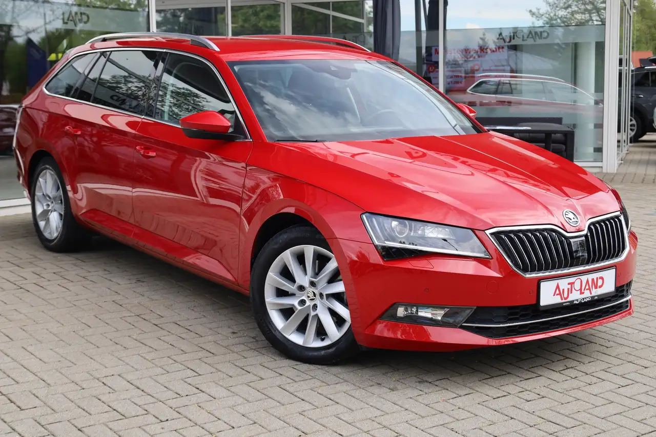 Skoda Superb Combi 2.0 TDI Navi Tempomat Memory DAB, миниатюра 5