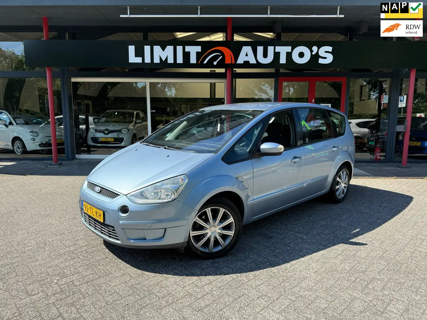 Ford S-Max 2.0-16V Climate/El.ramen/Pdc/Cruise/Lmv/Nap/Apk Grijs - 1