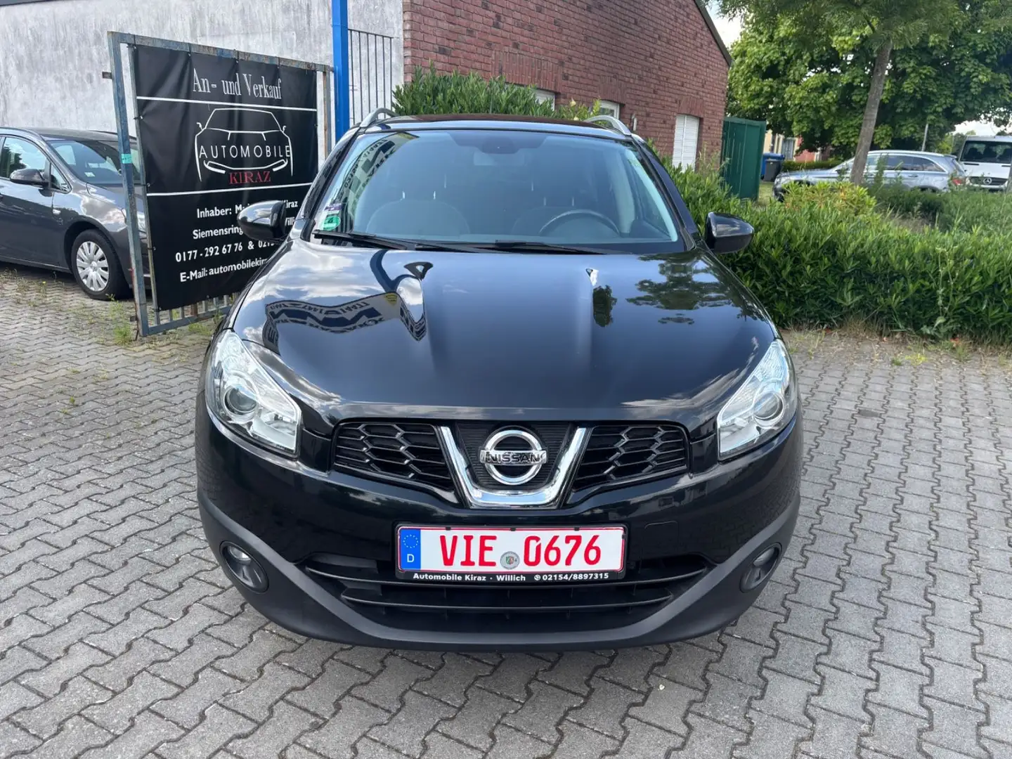 Nissan Qashqai I-Way LPG KAMERA PANODACH NAVI AHK TEMP Schwarz - 2