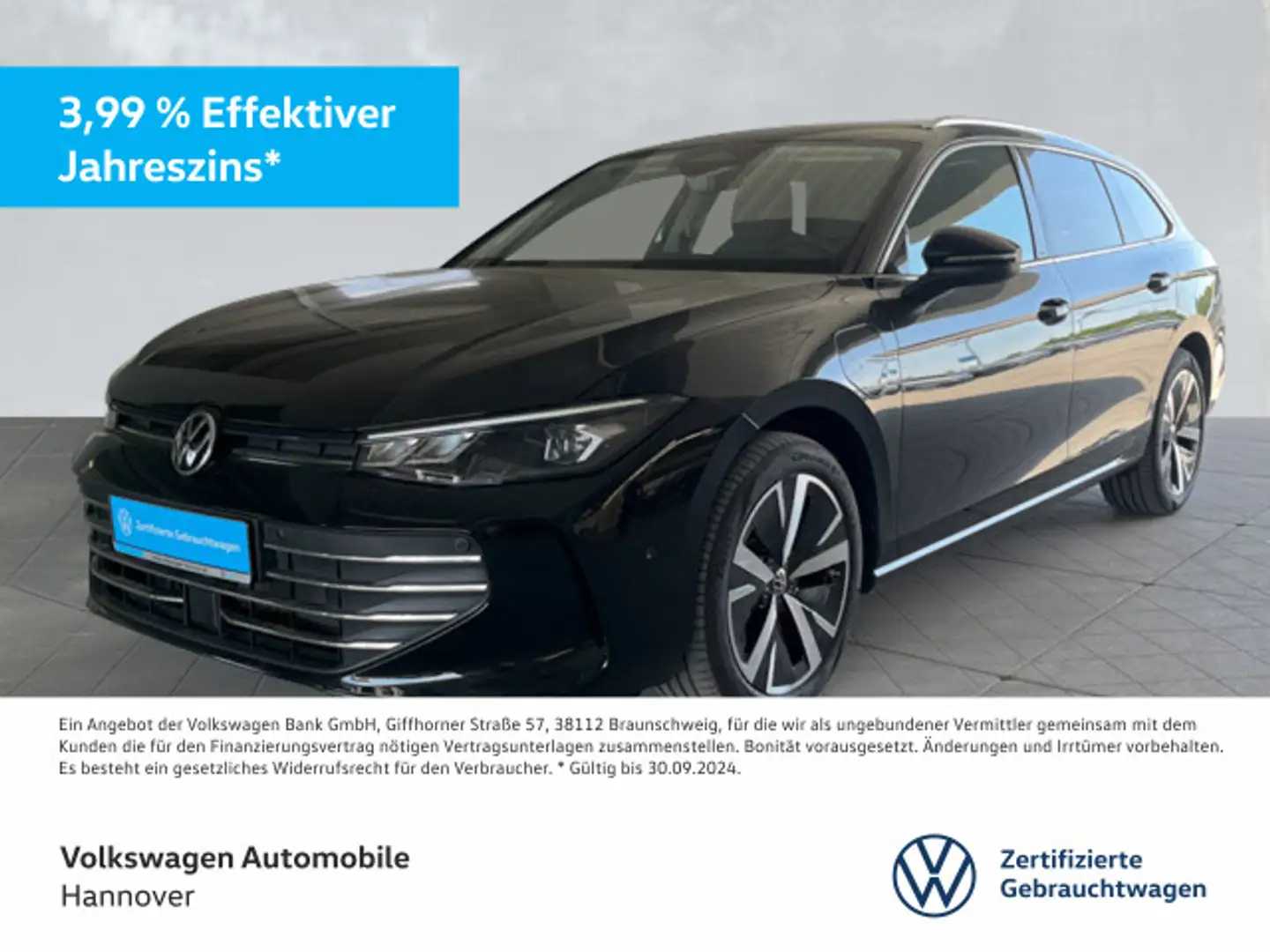 Volkswagen Passat Variant 1.5 TSI Hybrid Business Navi AHK Schwarz - 1
