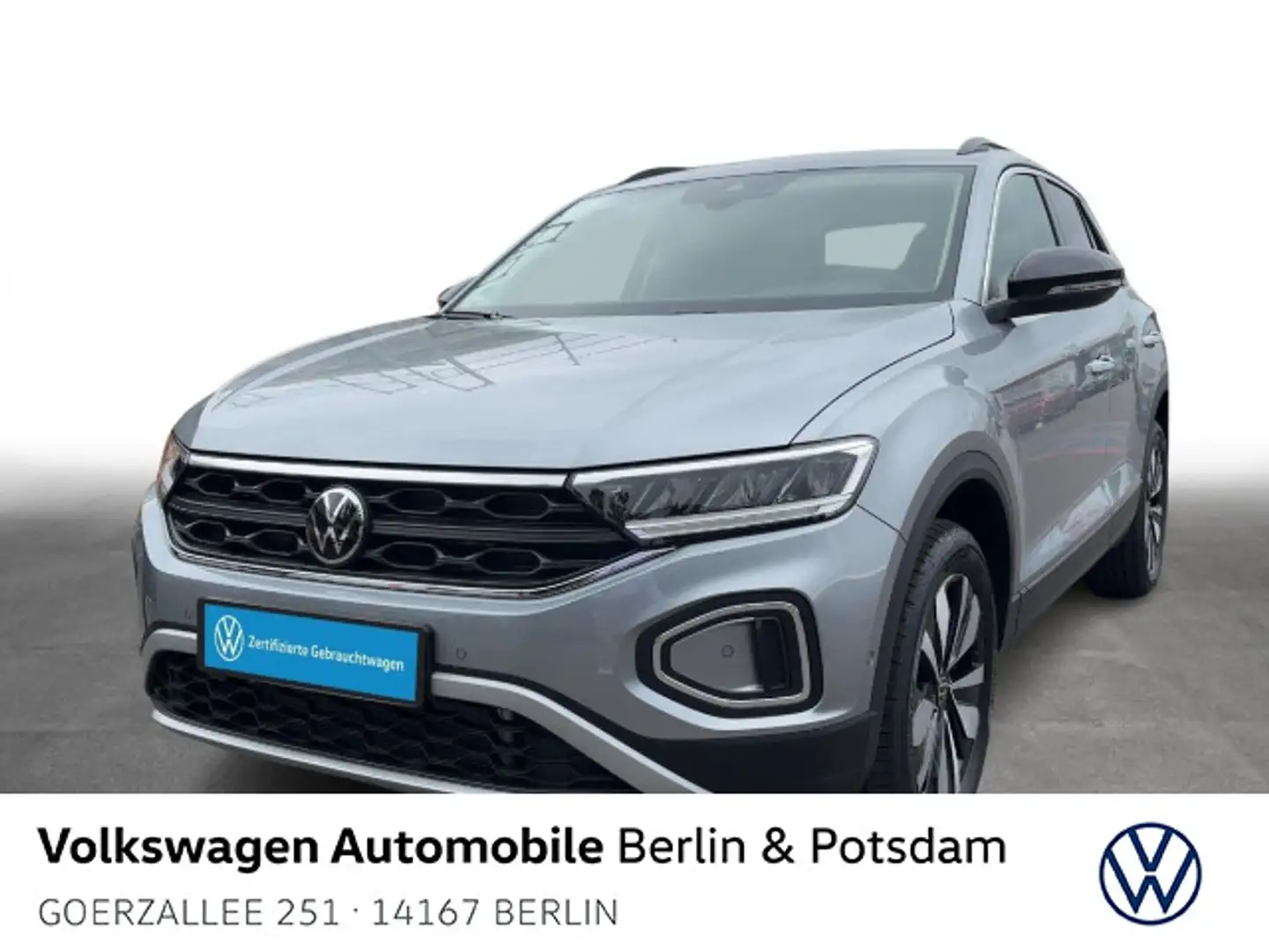 Volkswagen T-Roc 1.5 l TSI DSG Life Navi LED PDCSHZ Telefon Silber - 1