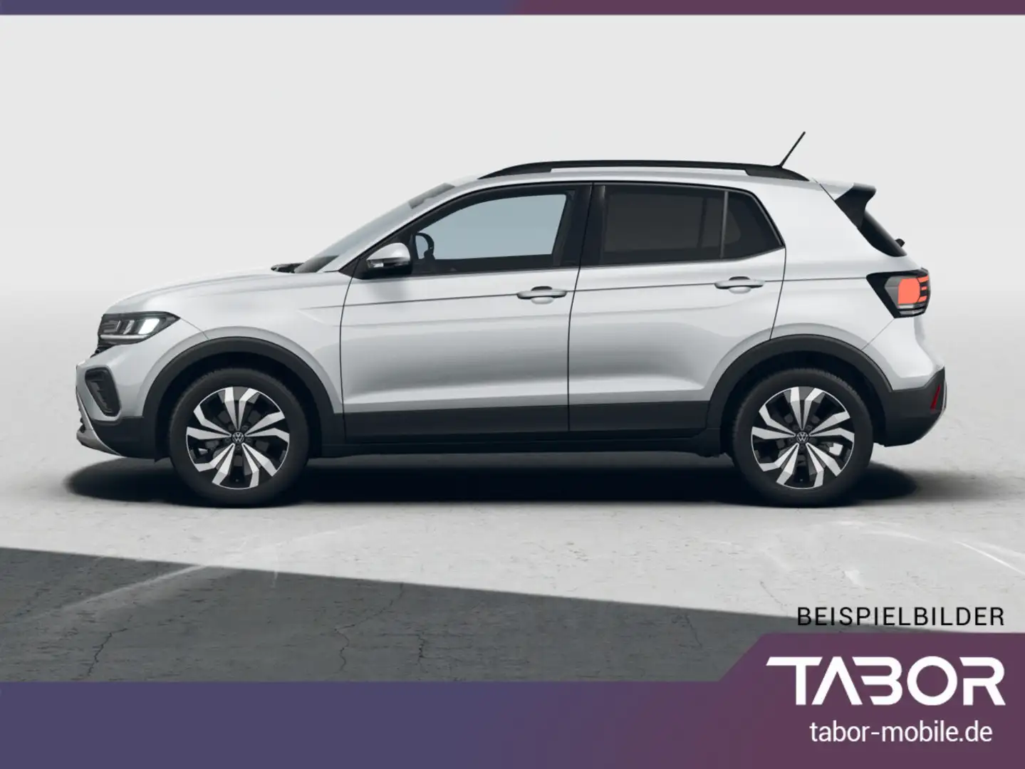 Volkswagen T-Cross TSI 115 DSG R2D Keyl Kam IQDrive Klima2Z Argent - 2