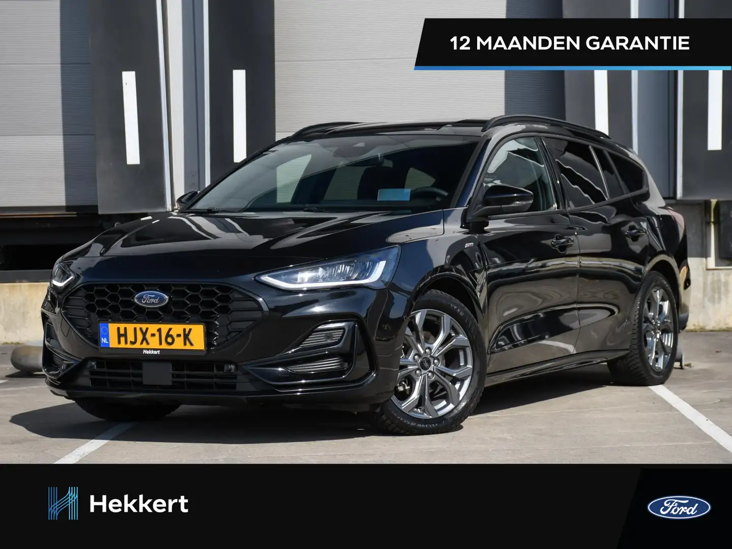 Ford Focus Wagon ST Line X 1.0 EcoBoost Hybrid 125pk TREKHAAK Noir - 1