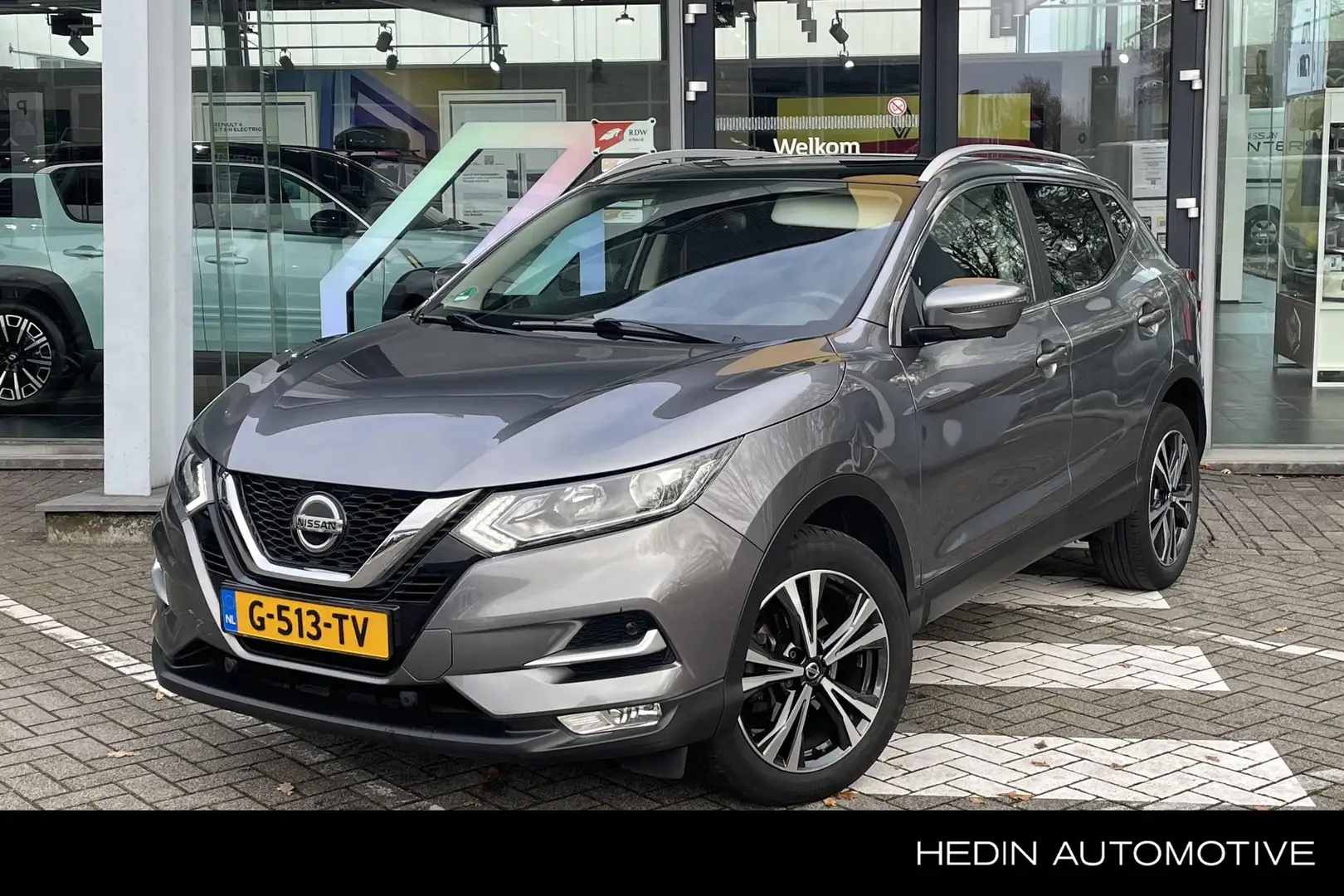 Nissan Qashqai 1.3 DIG-T N-Connecta | 1ste EIGENAAR / NL AUTO | T Gris - 1