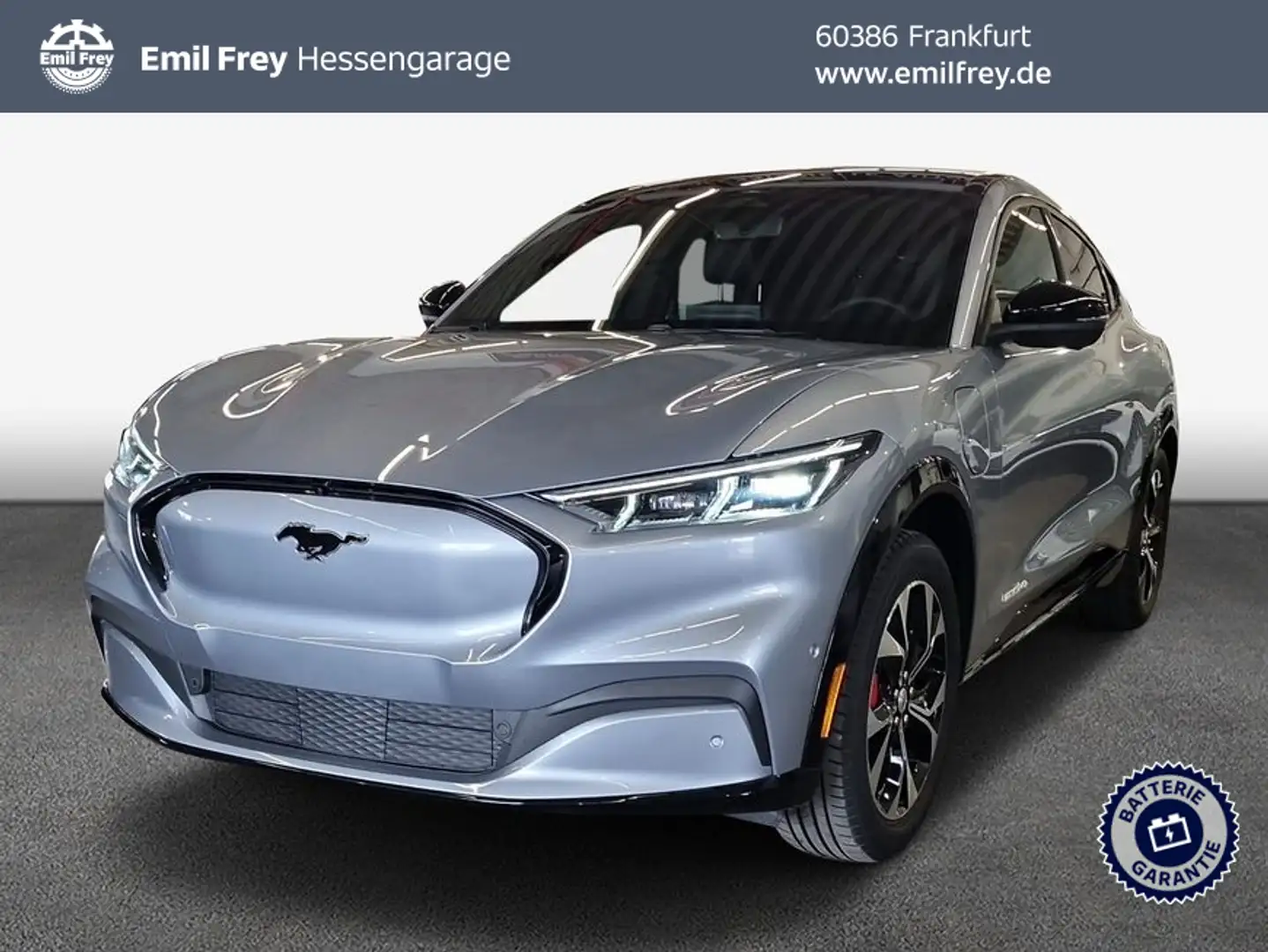 Ford Mustang Mach-E AWD 198 kW, 5-türig (Elektrischer S Silber - 1