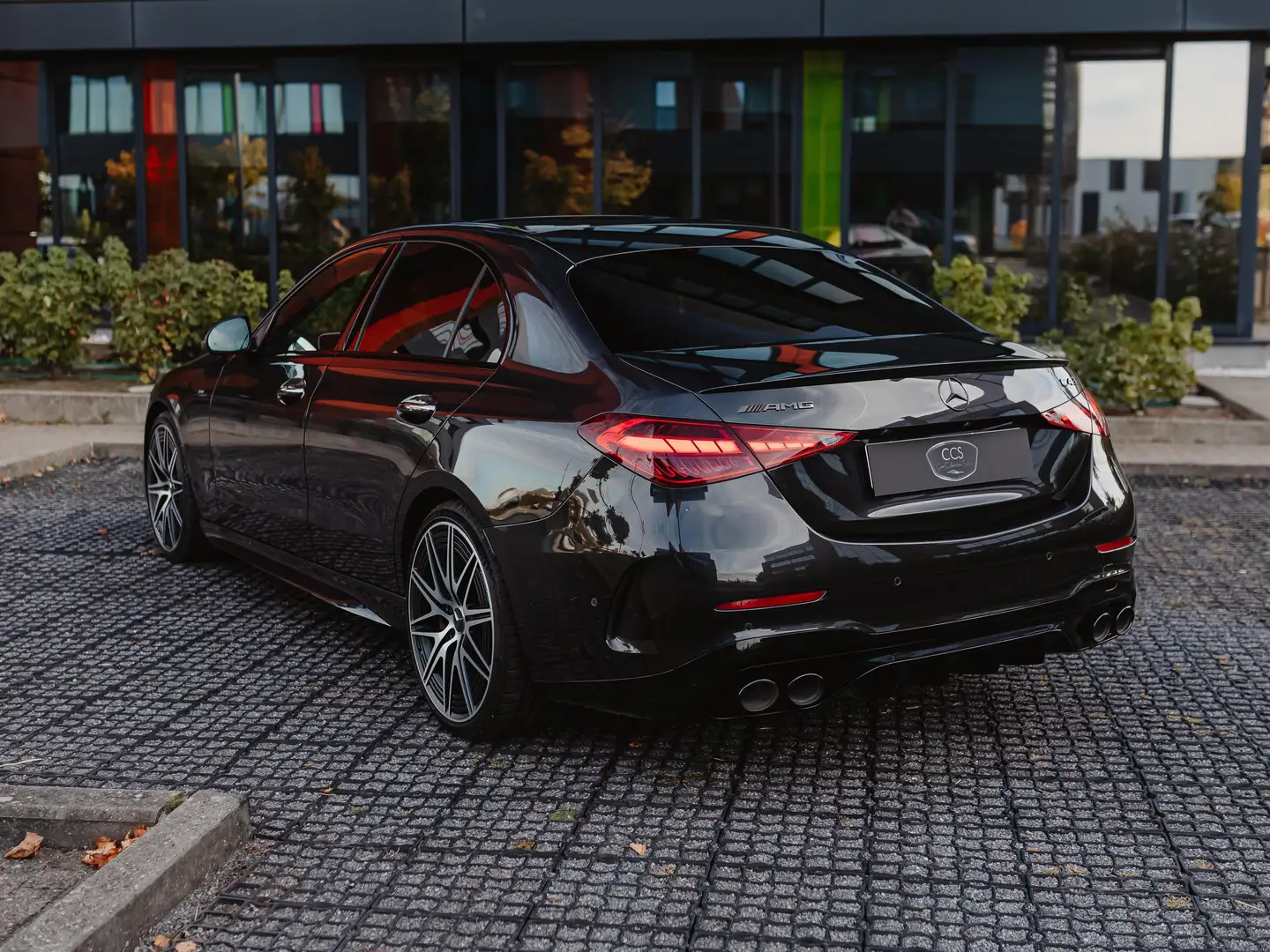 Mercedes-Benz C 43 AMG 360°/ Like NEW/ Belgian car/ One owner Zwart - 2