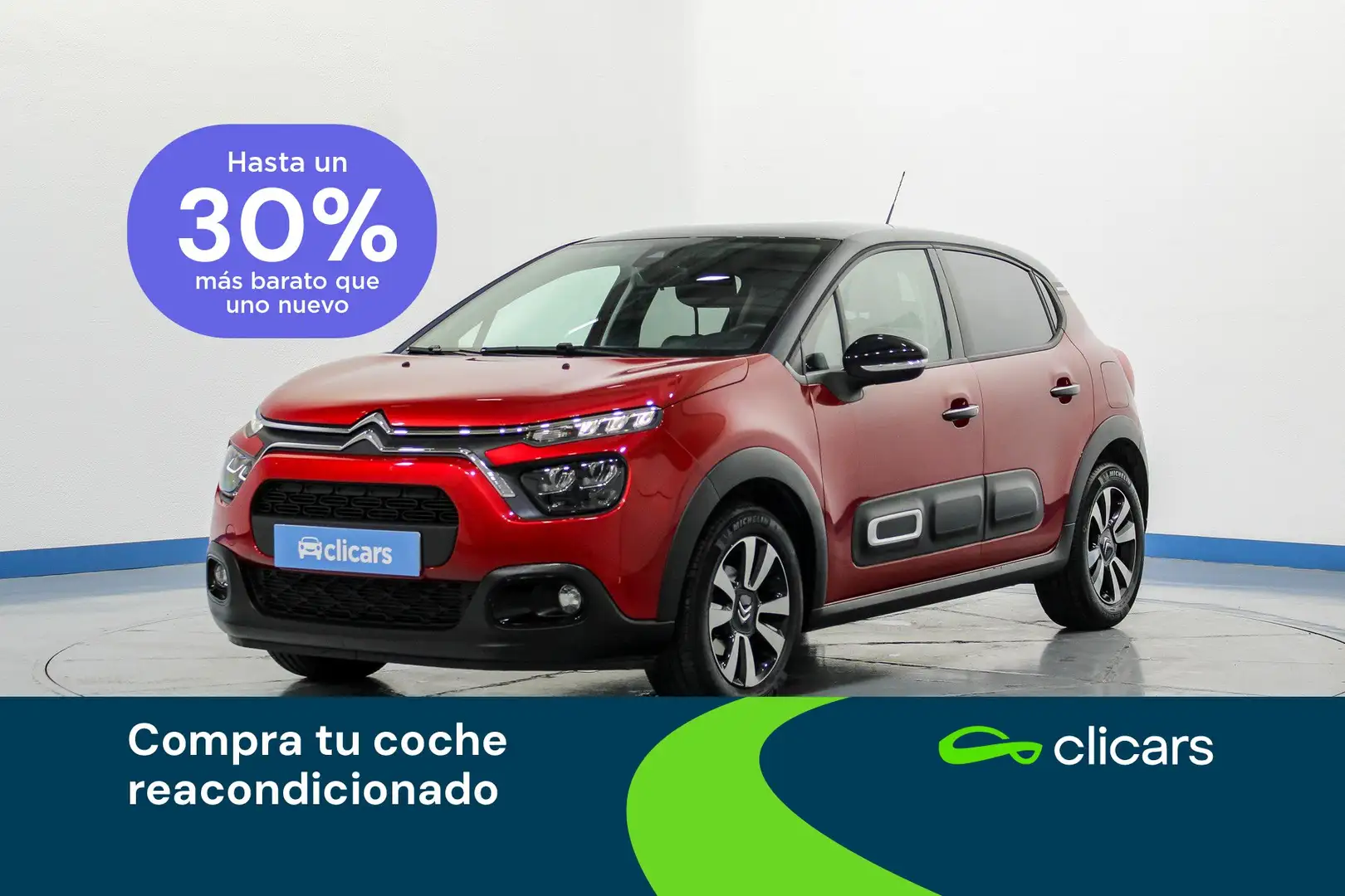 Citroen C3 1.2 PureTech S&S YOU! 83 Rojo - 1
